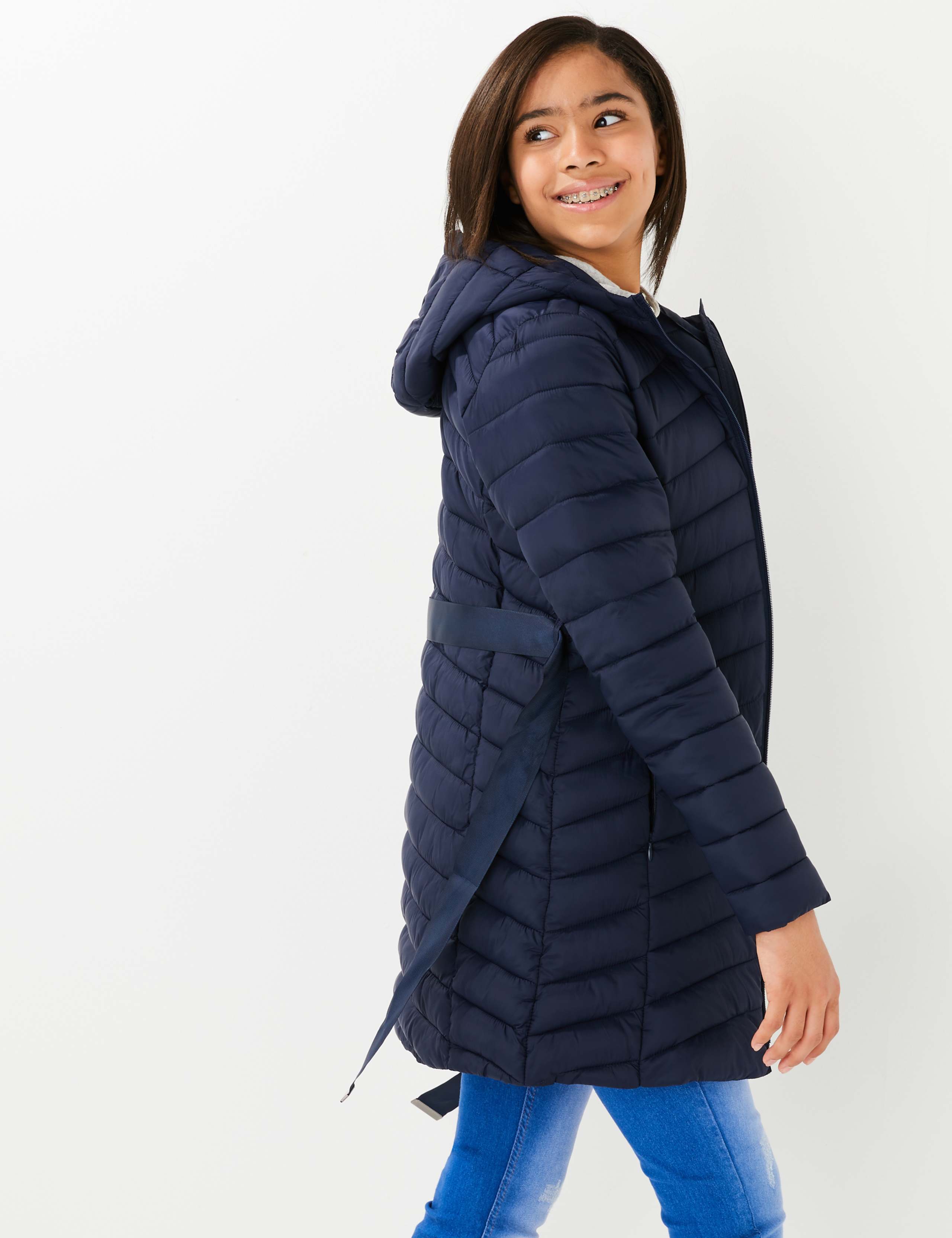 Stormwear™ Lightweight Longline Padded Coat (6-16 Yrs) 4 of 5