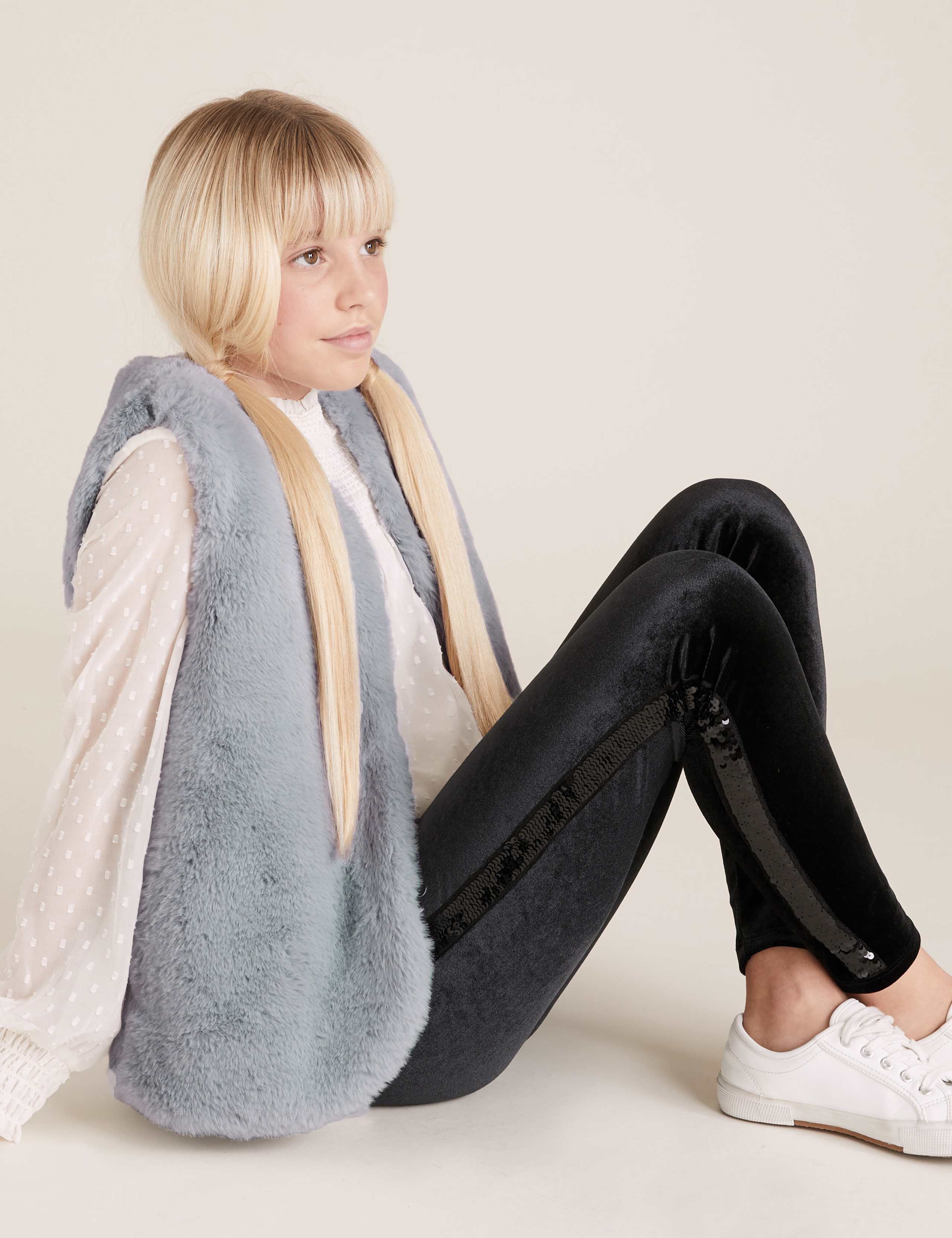 Faux Fur Gilet (6-16 Yrs) 1 of 5