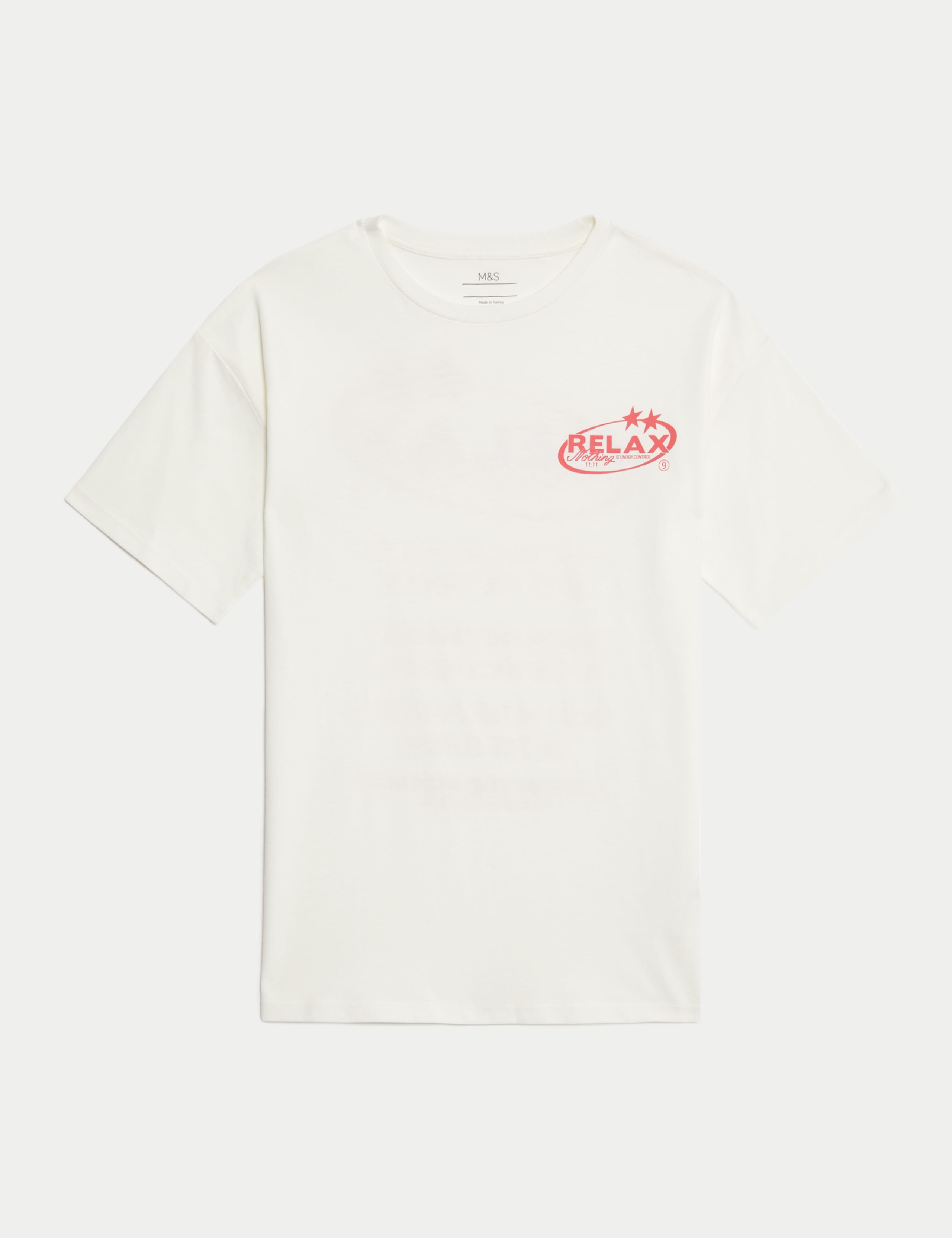 Pure Cotton Graphic T-Shirt (6-16 Yrs) 2 of 4