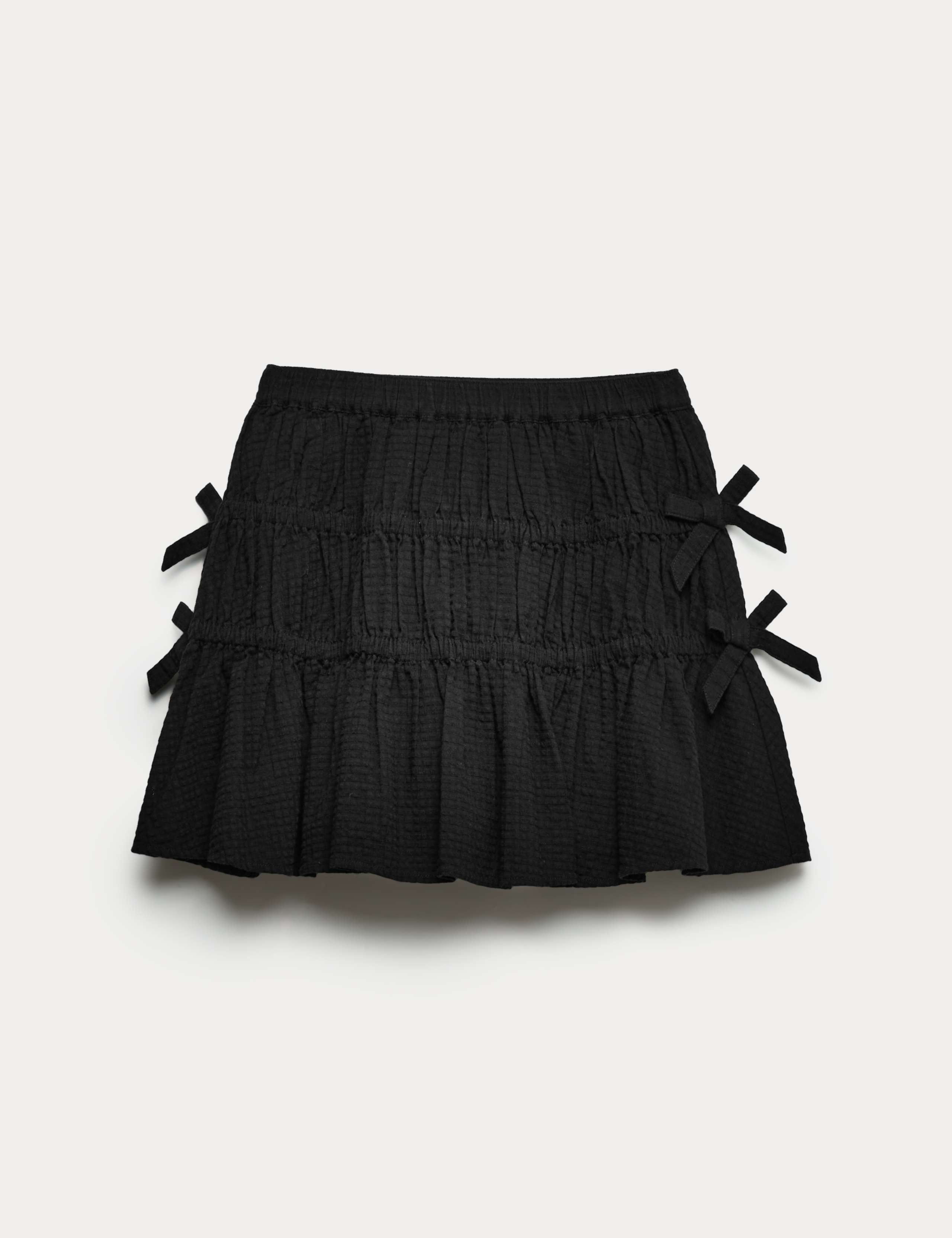 Pure Cotton Tie Bow Skirt (2-16 Yrs) 1 of 2