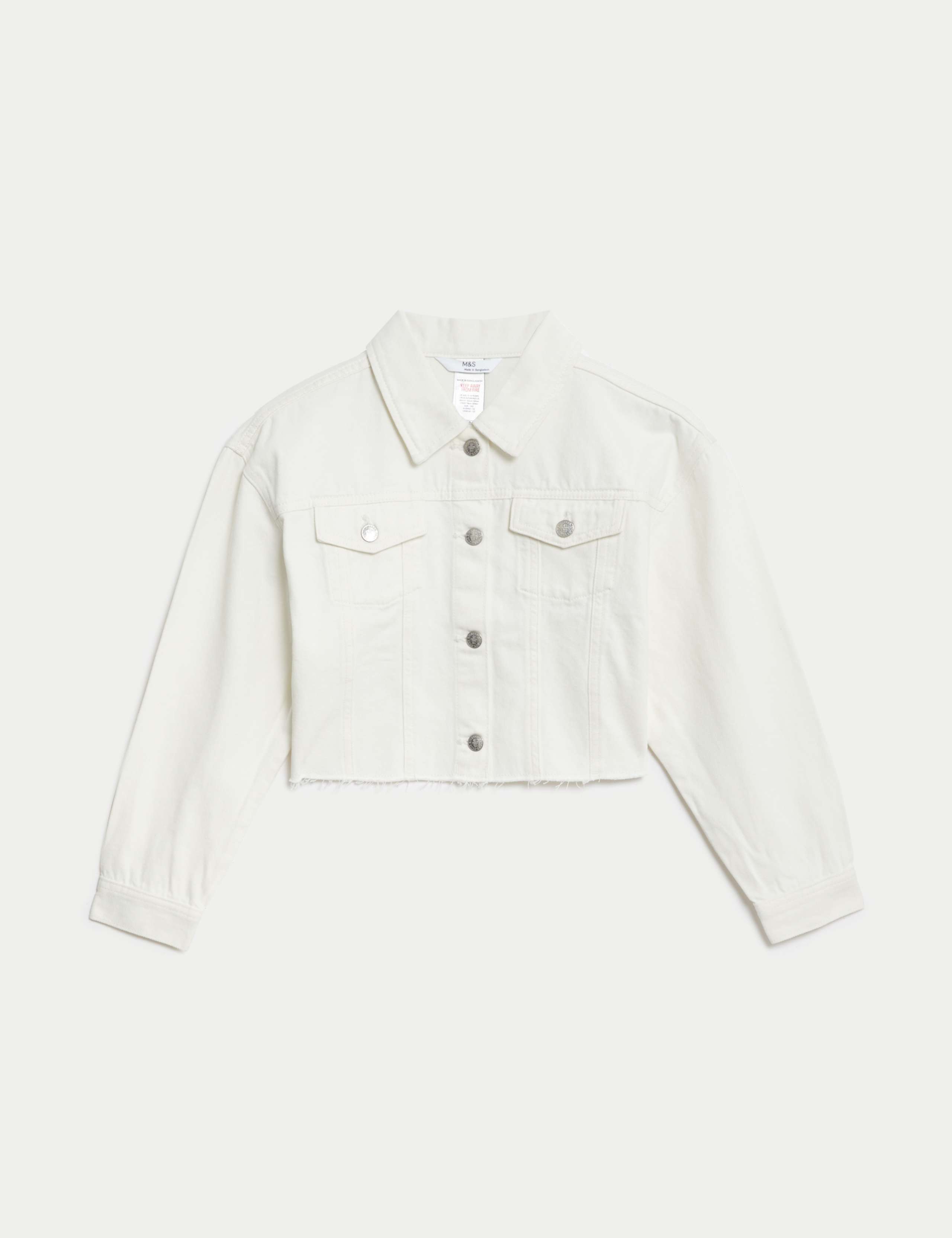 Cropped Denim Jacket (6-16 Yrs) 2 of 6