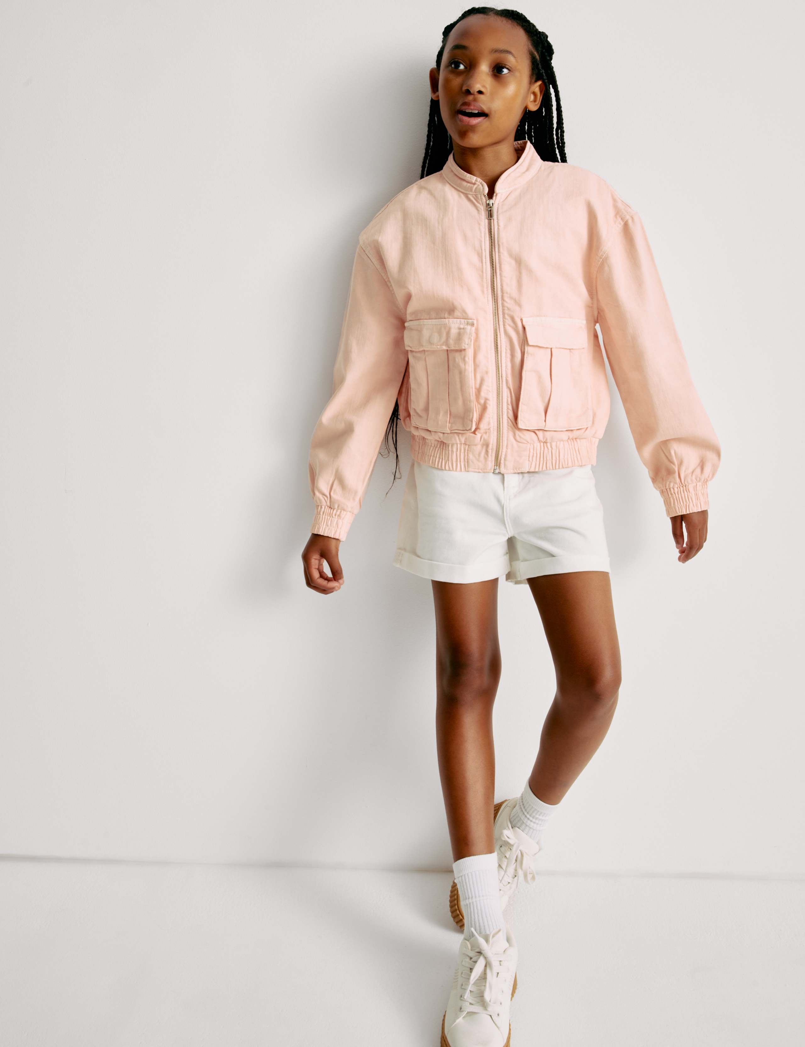 Denim Bomber Jacket (6-16 Yrs) 3 of 8