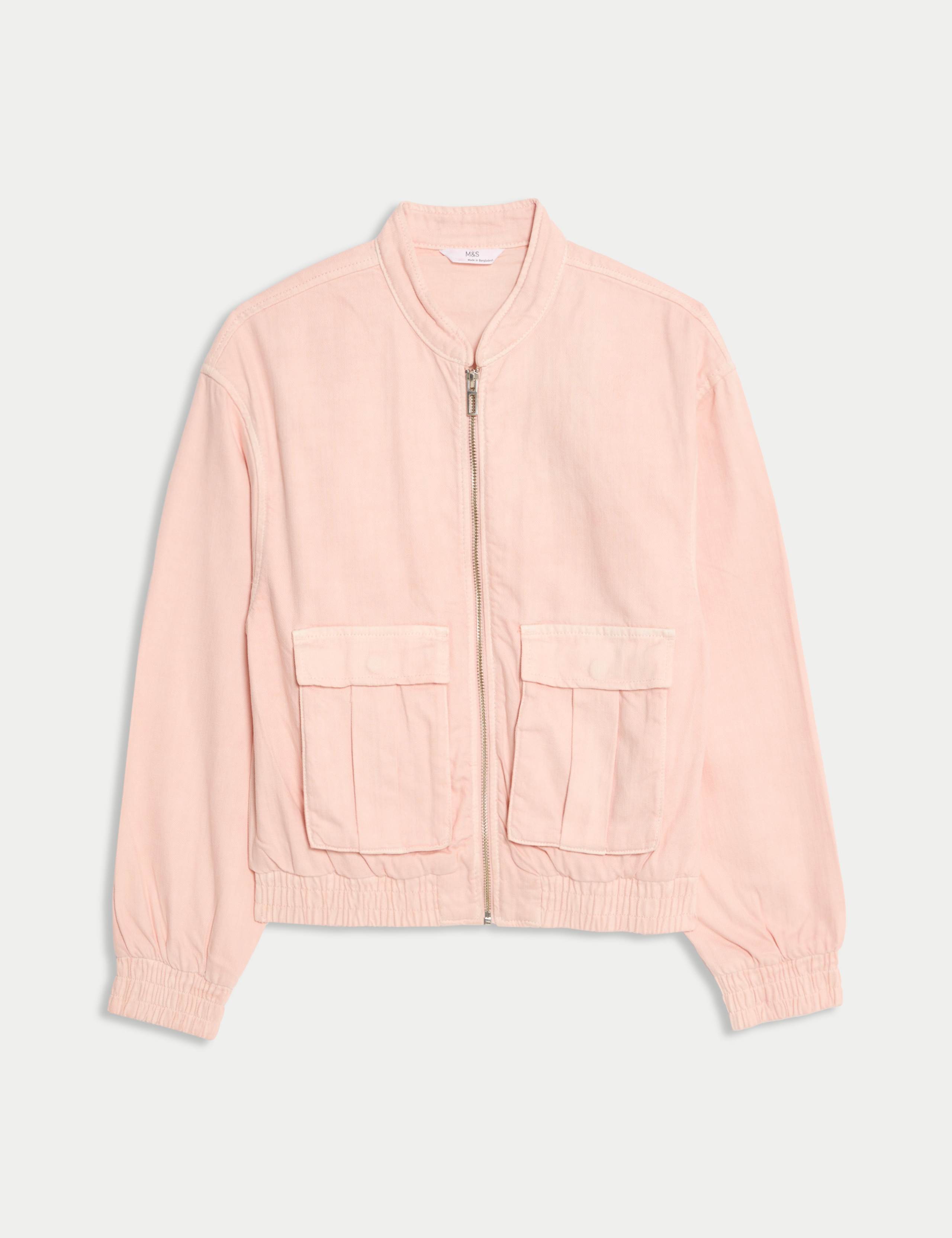 Denim Bomber Jacket (6-16 Yrs) 2 of 8