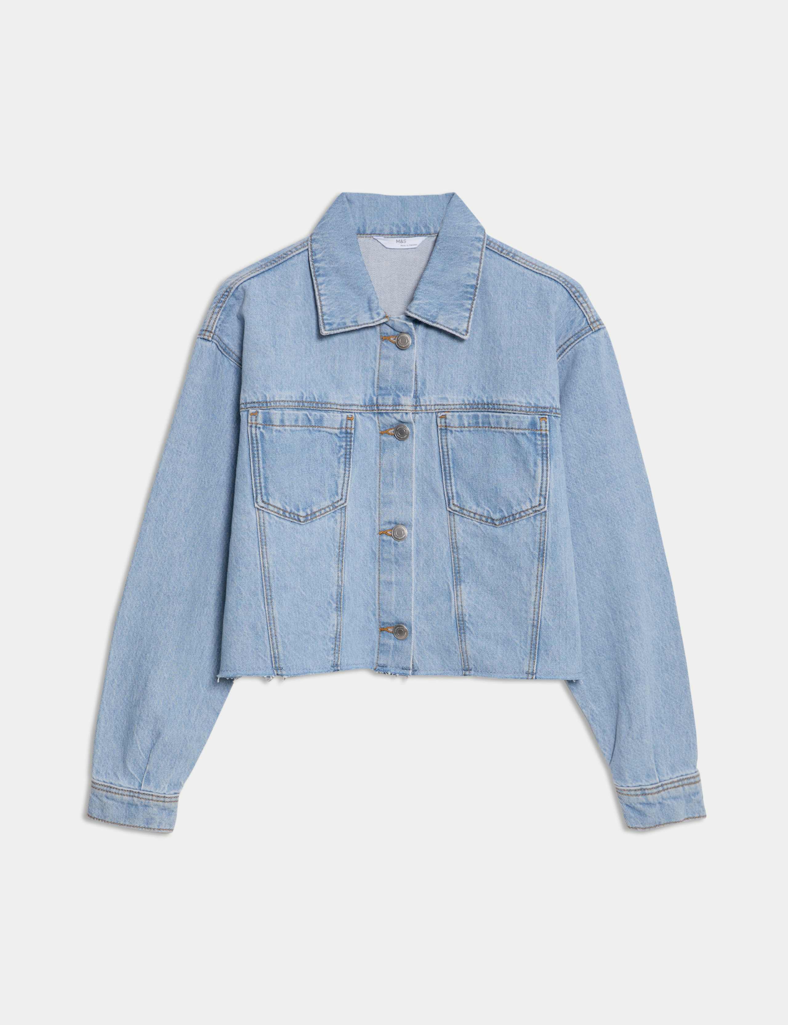 Cropped Denim Jacket (6-16 Years) 2 of 8