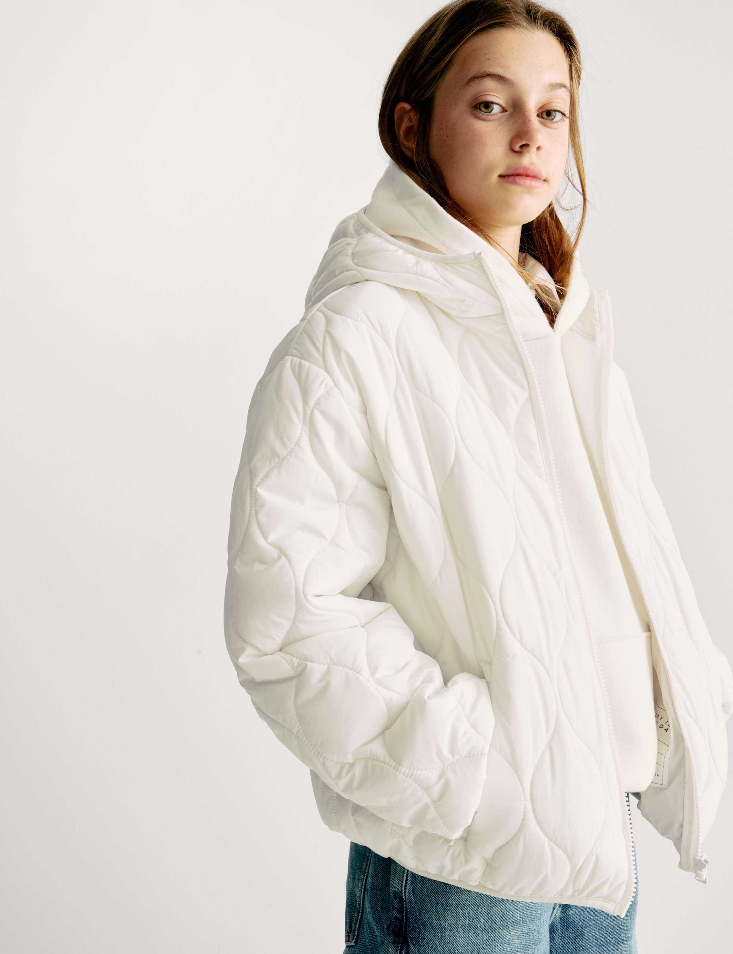 Lightweight Padded Hooded Jacket (6-16 Yrs) 1 of 8