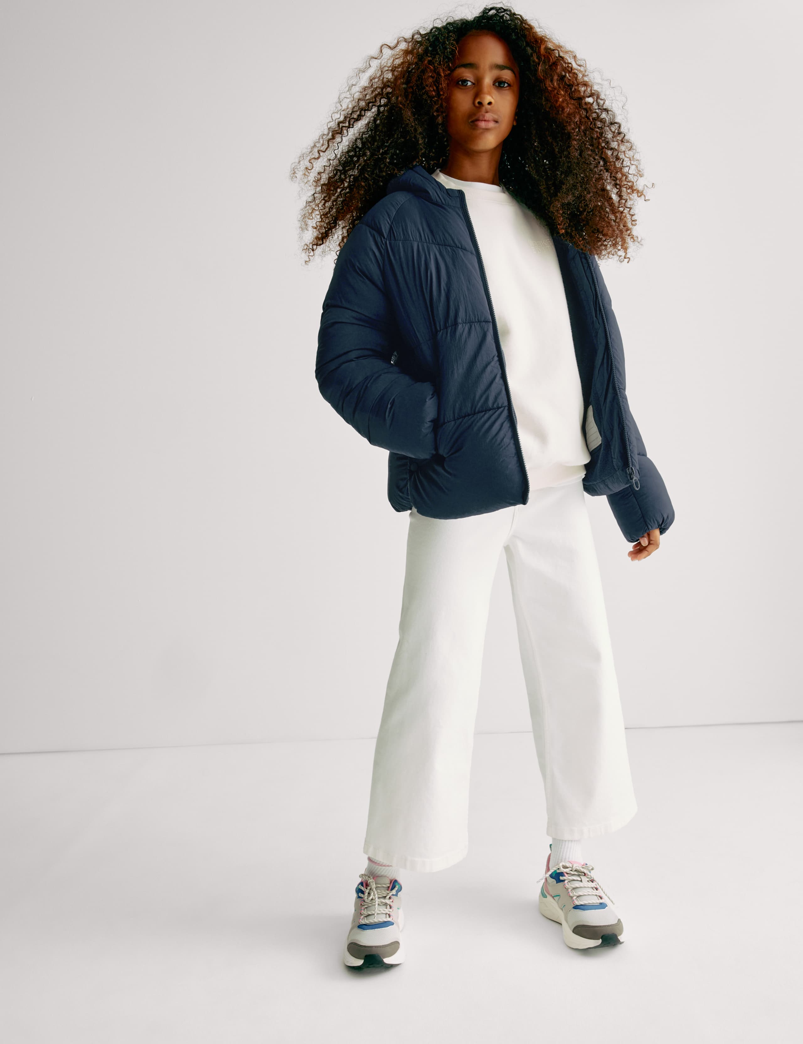 Midweight Padded Hooded Coat (6-16 Yrs) 3 of 8