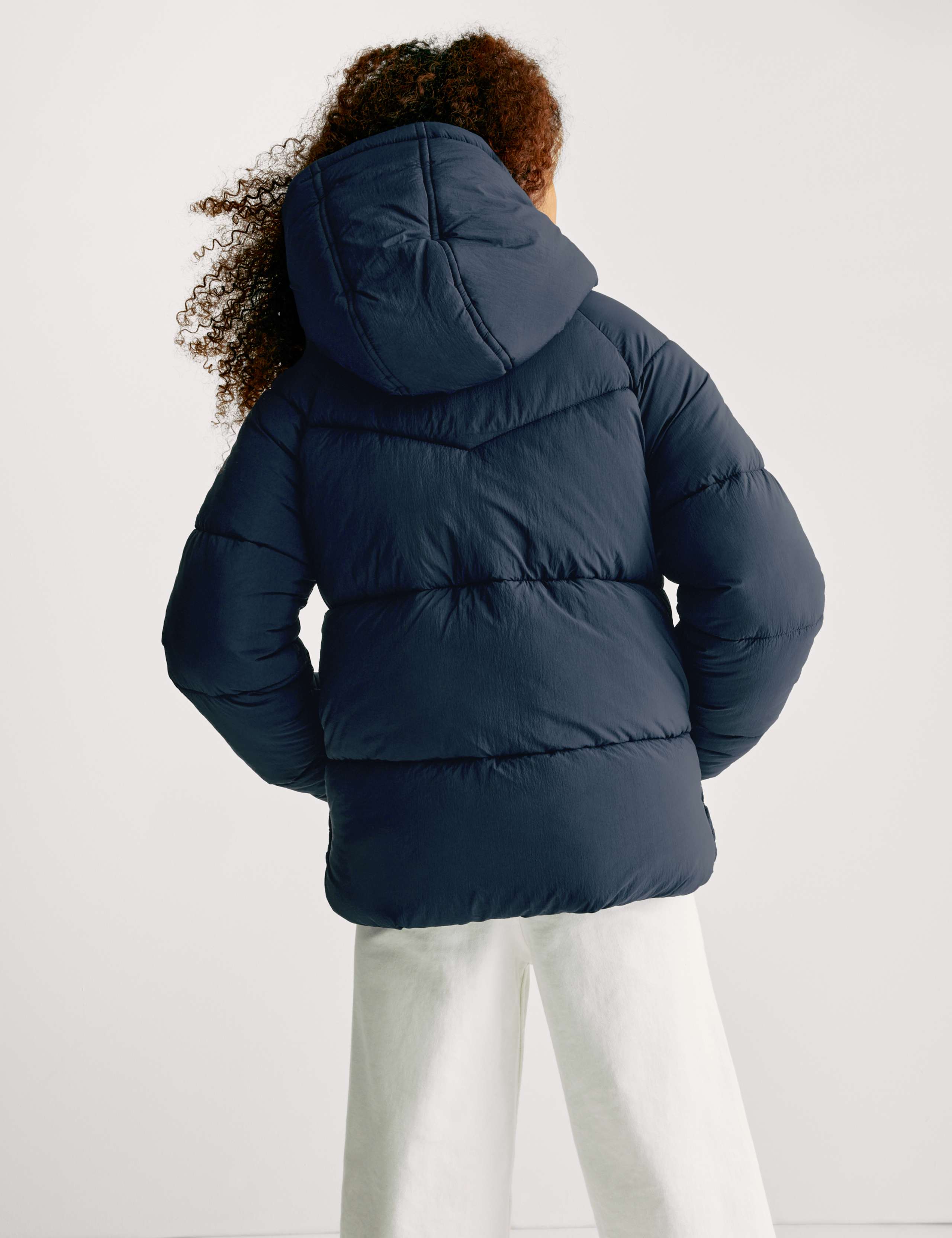 Midweight Padded Hooded Coat (6-16 Yrs) 4 of 8