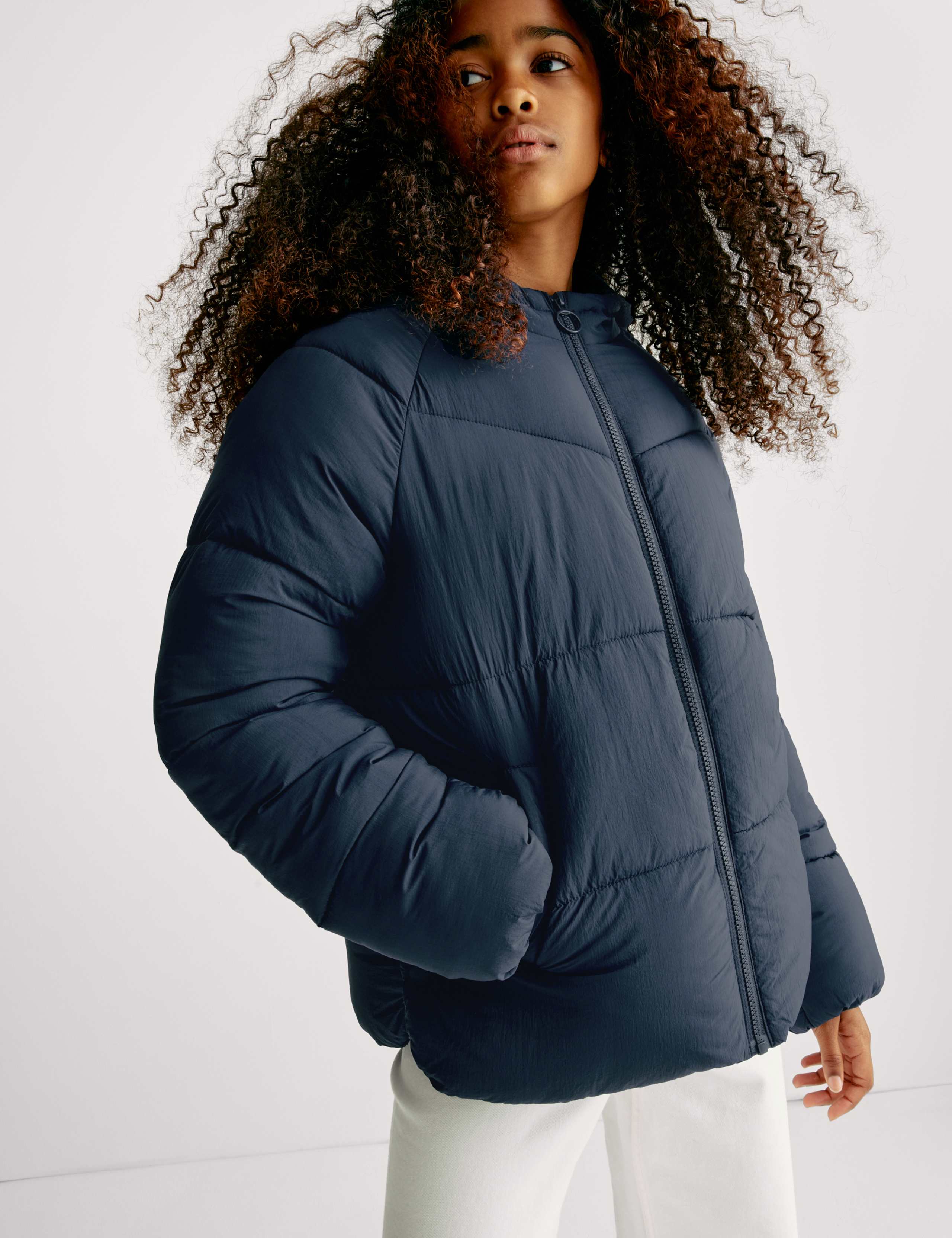 Midweight Padded Hooded Coat (6-16 Yrs) 6 of 8