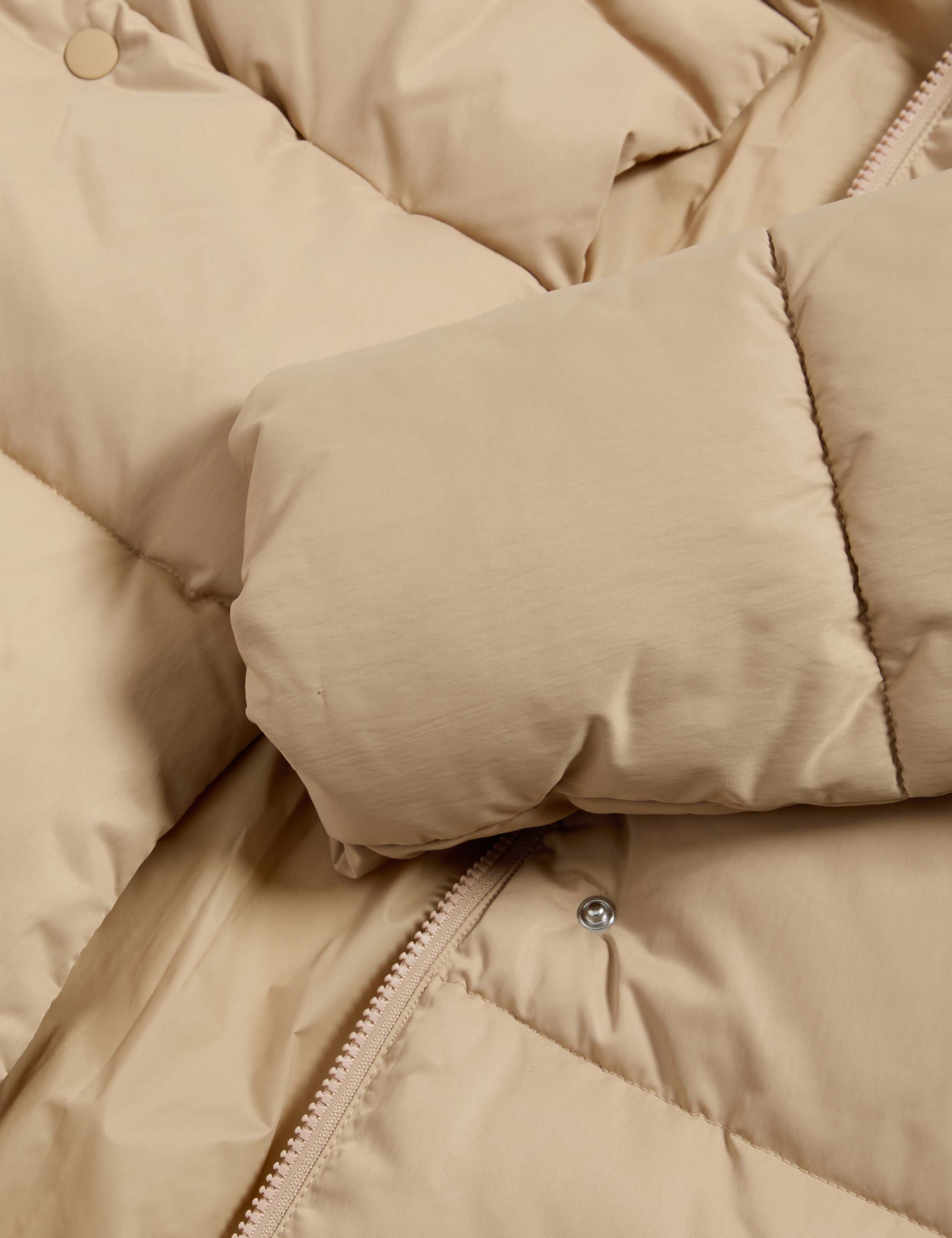 Longline Padded Hooded Coat (6-16 Yrs) 2 of 2