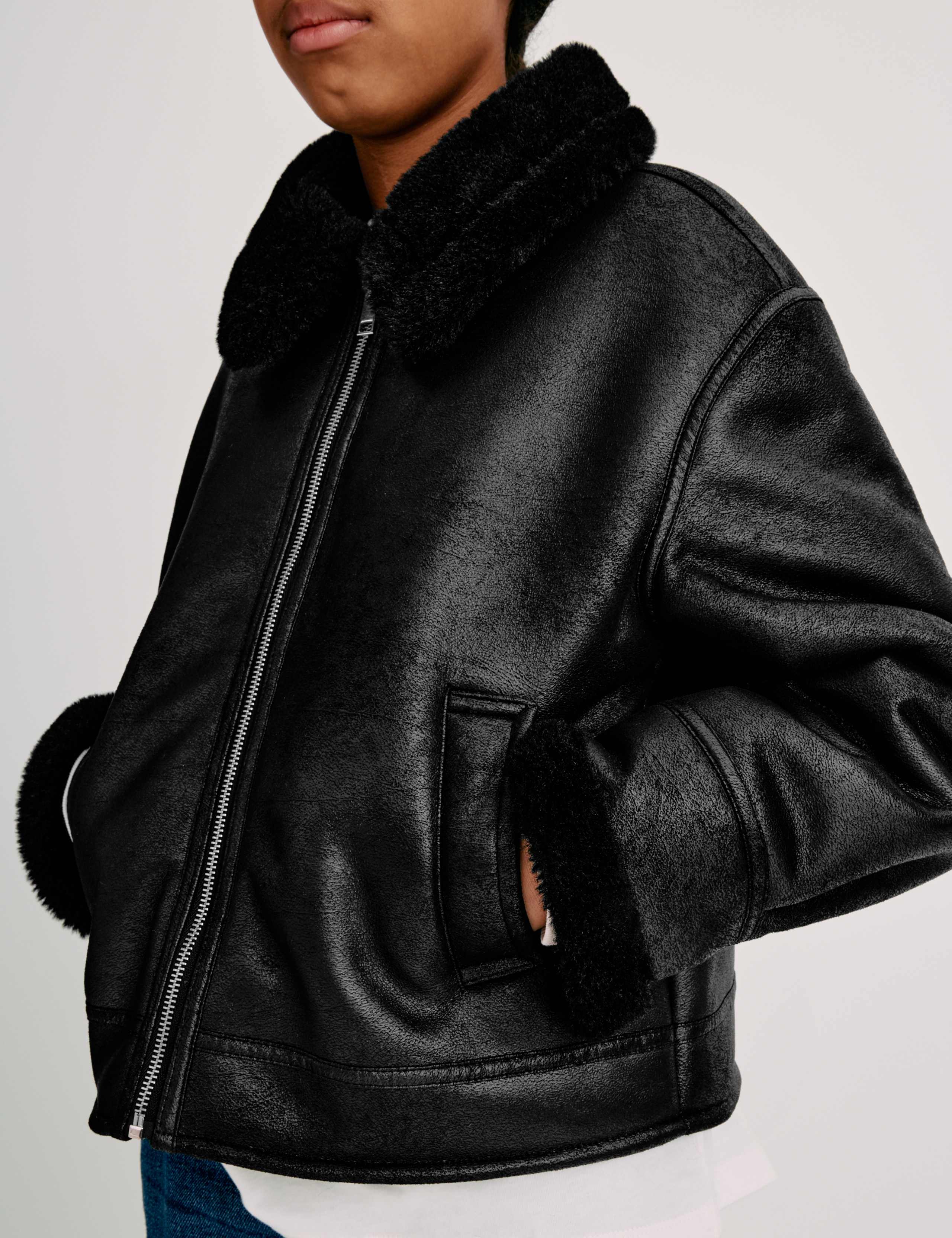 Faux Fur Trim Jacket (6-16 Yrs) 6 of 8