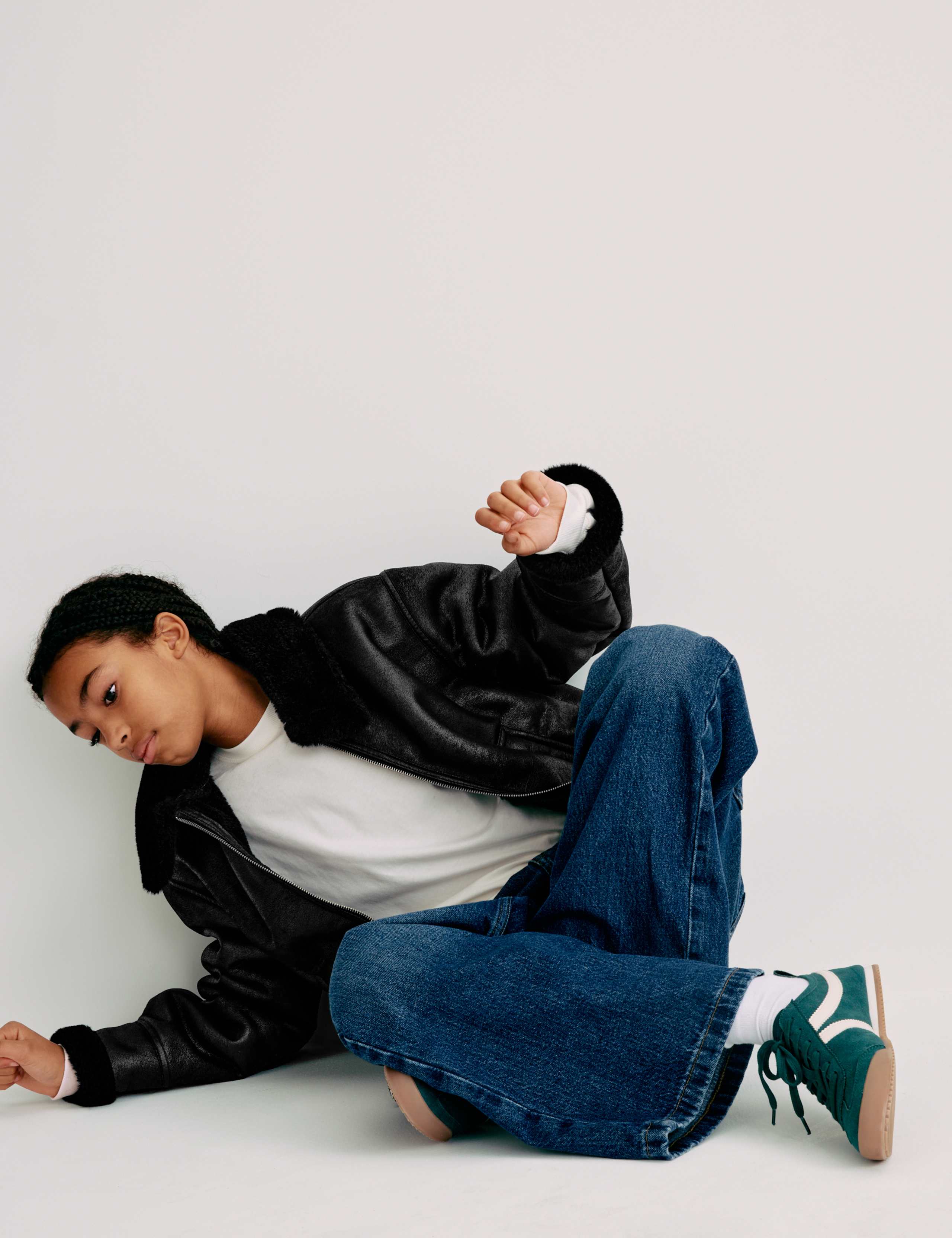 Faux Fur Trim Jacket (6-16 Yrs) 7 of 8