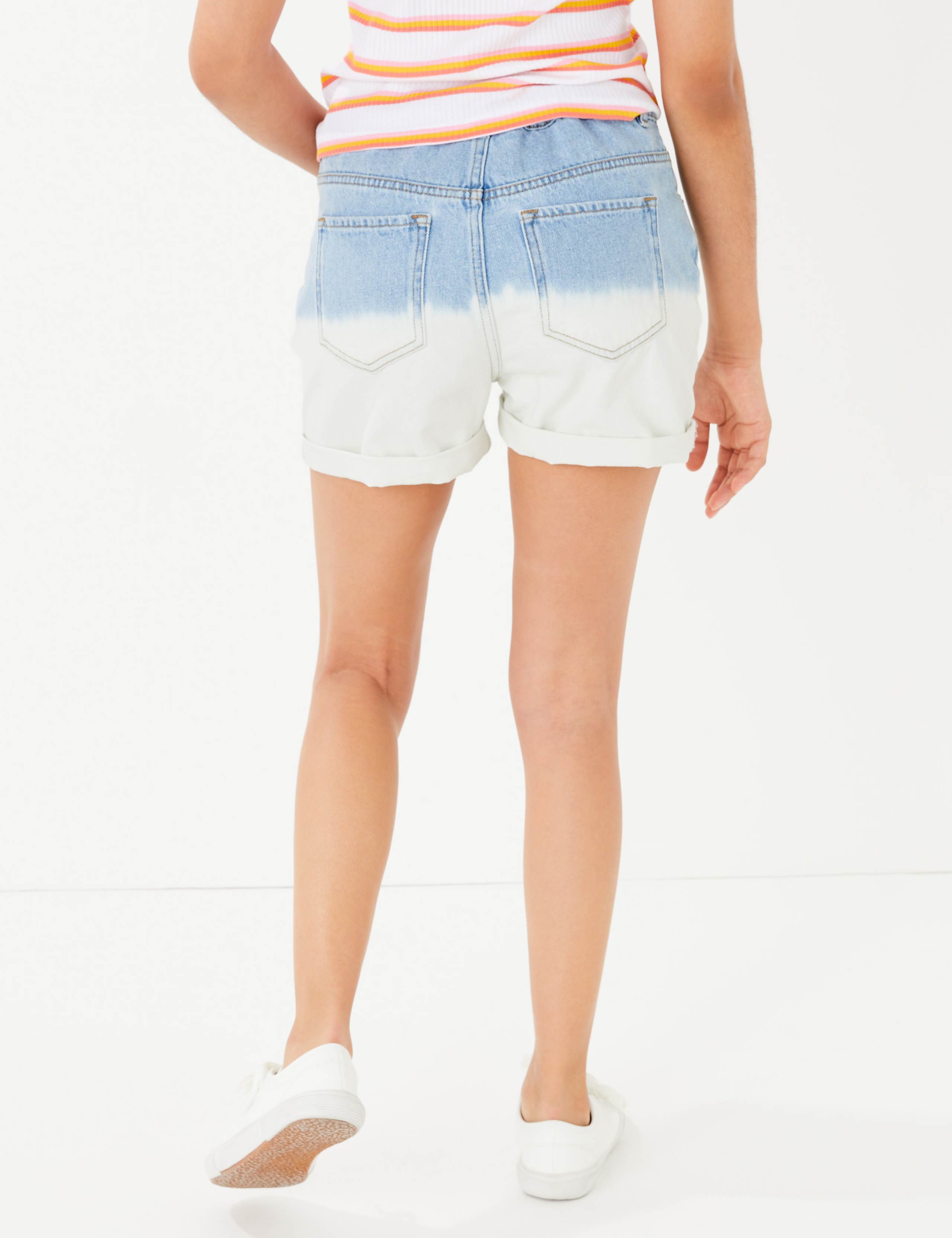 Denim Tie Dye Shorts (6-16 Yrs) 5 of 5