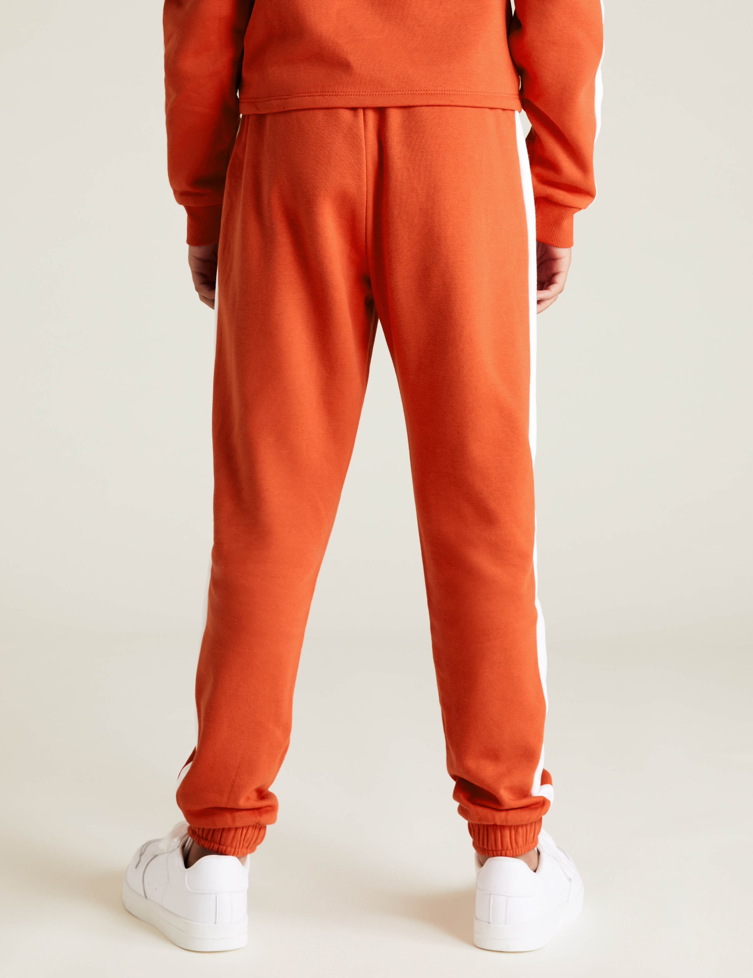 Cotton Side Stripe Joggers (6-14 Yrs) 5 of 6