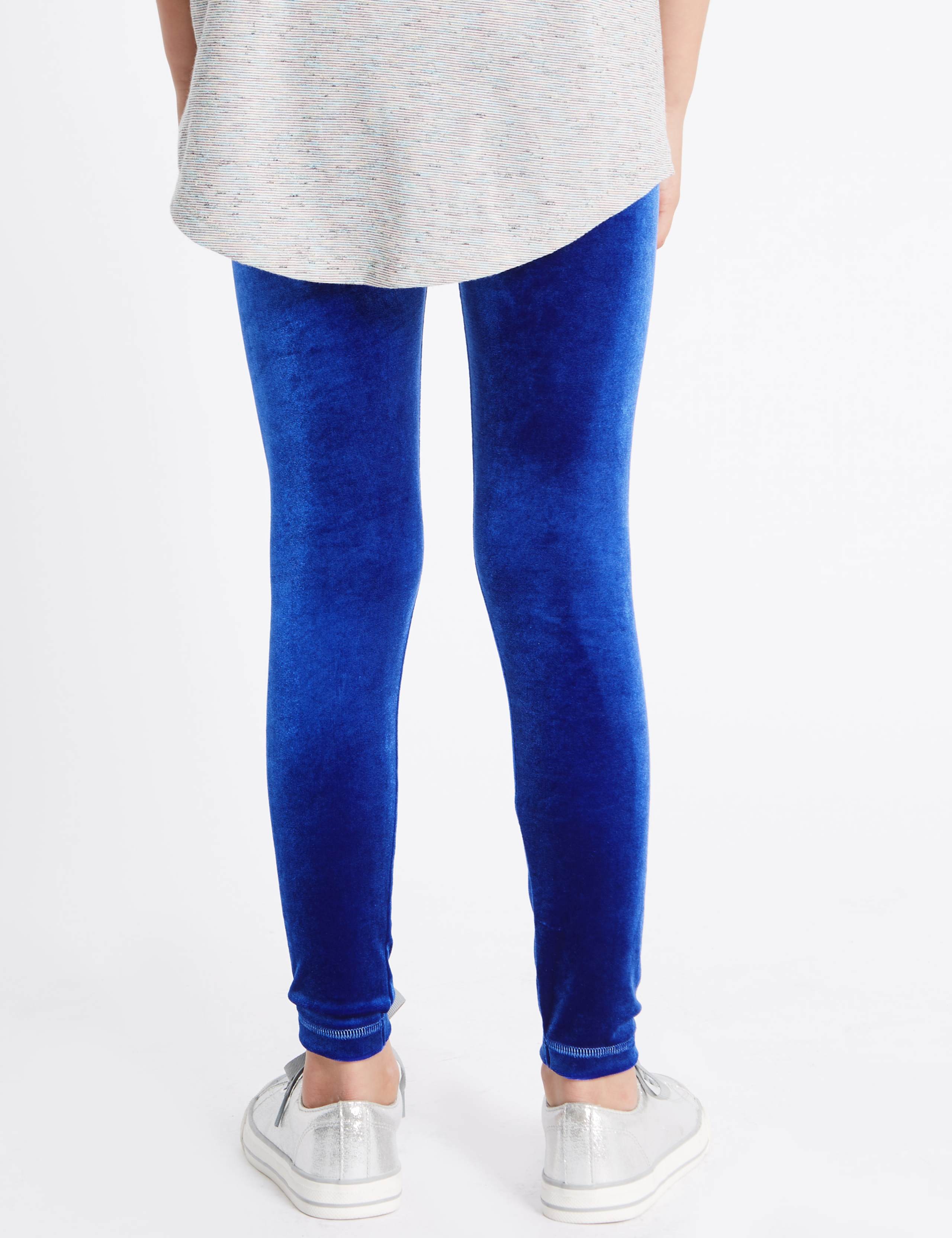 2 Pack Velvet Leggings (3-14 Years) 5 of 5