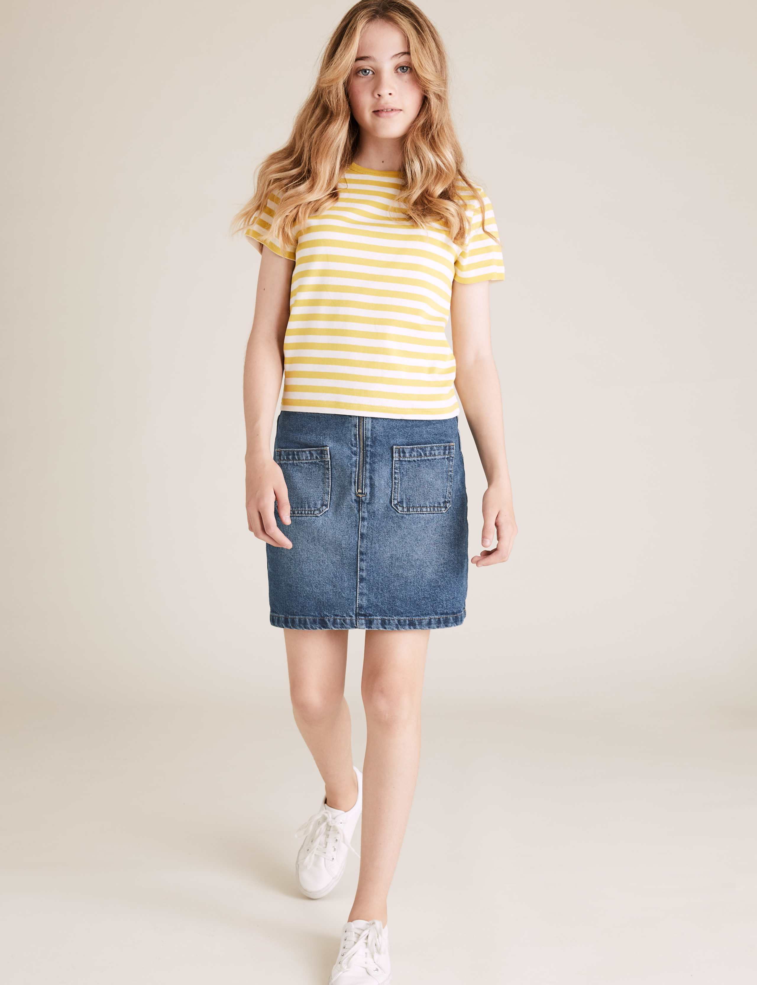 Denim Skirt (6-16 Yrs) 1 of 4