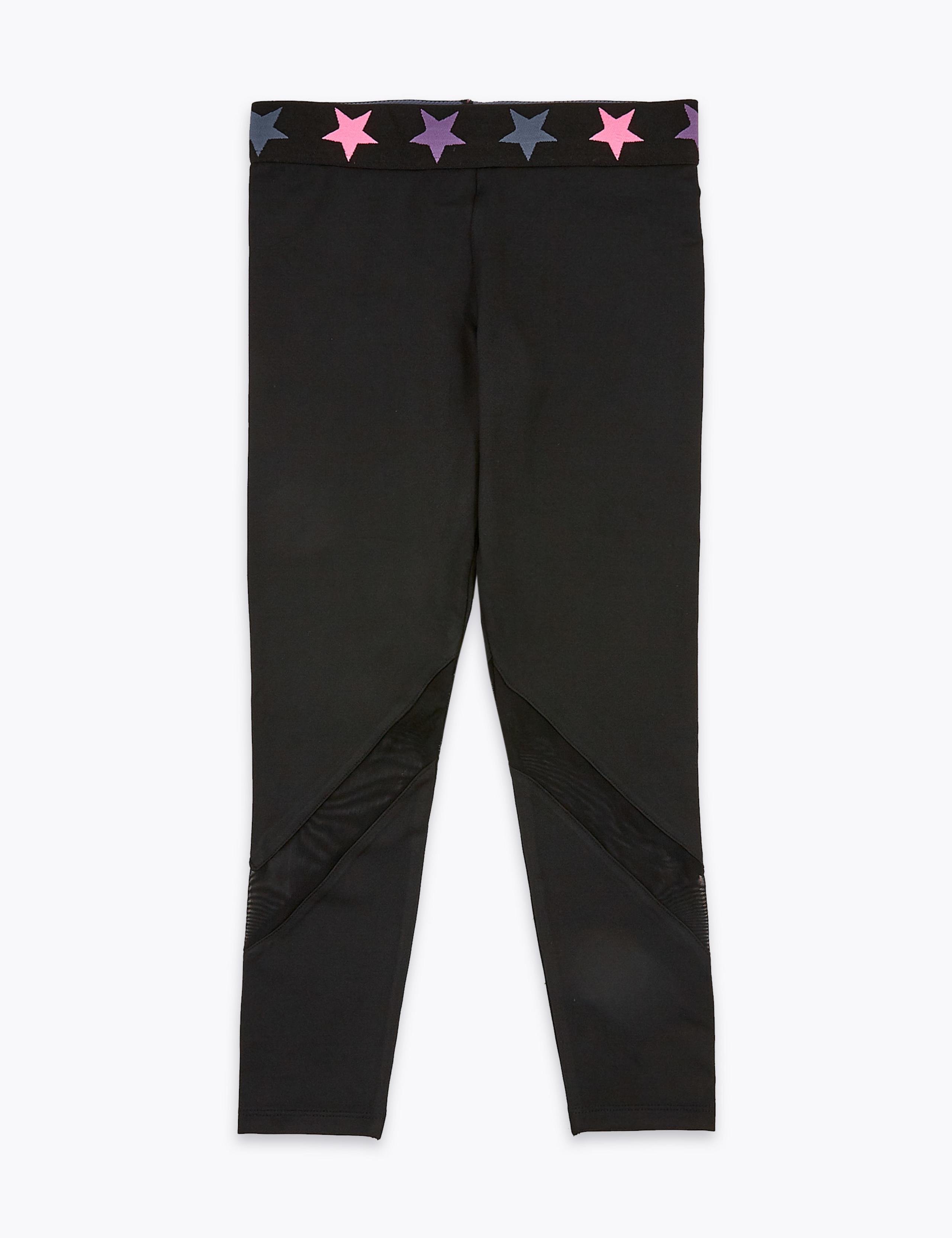 Mesh Panel Sports Leggings (6-16 Yrs) 2 of 5