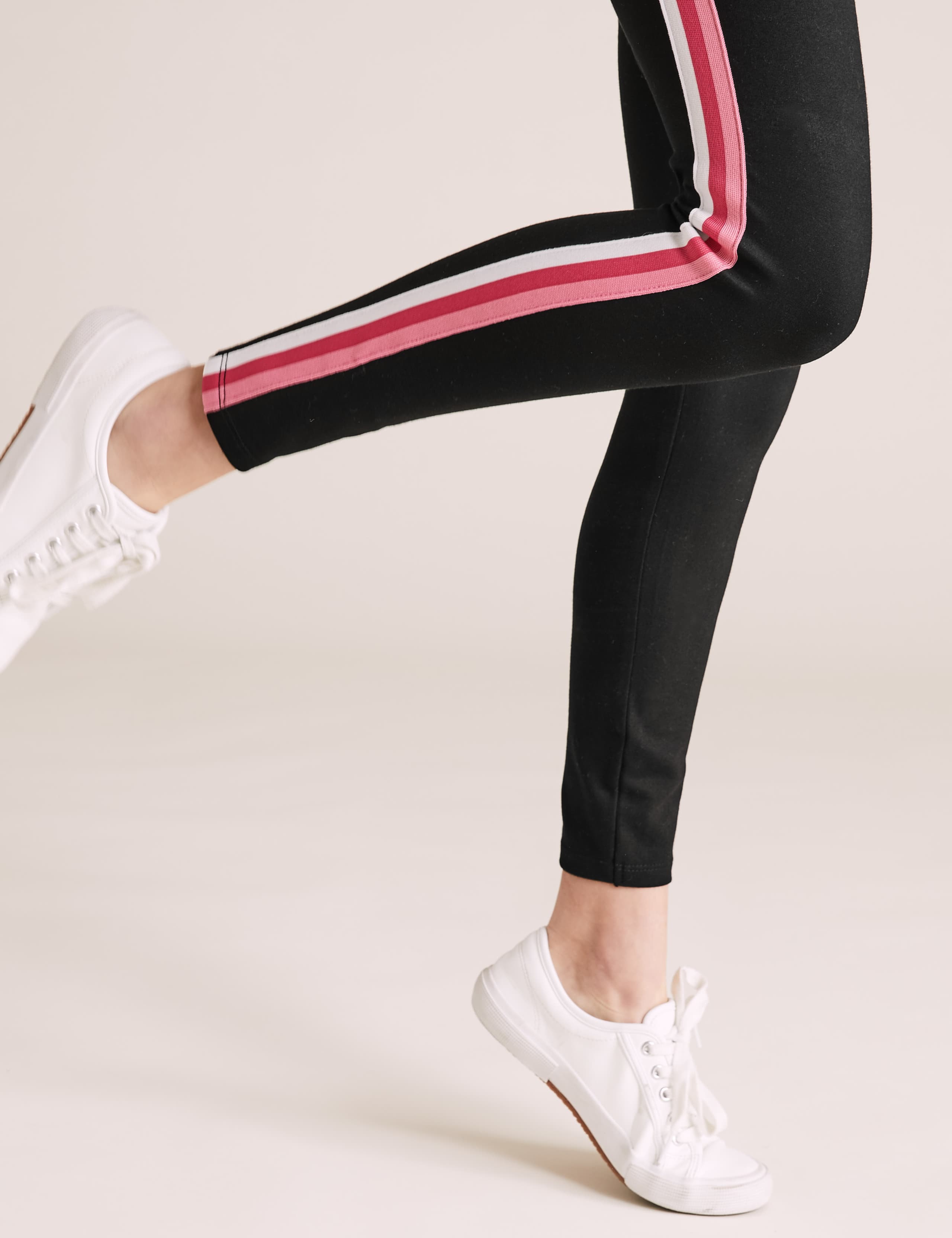 Ponte Side Striped Leggings (6-16 Yrs) 3 of 5