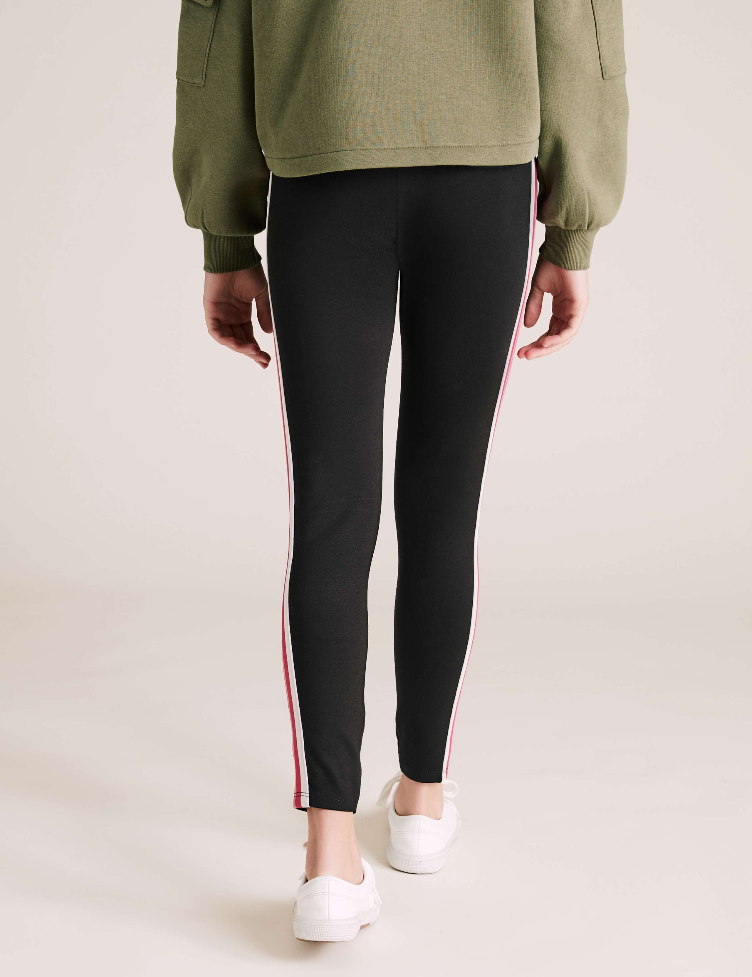 Ponte Side Striped Leggings (6-16 Yrs) 5 of 5