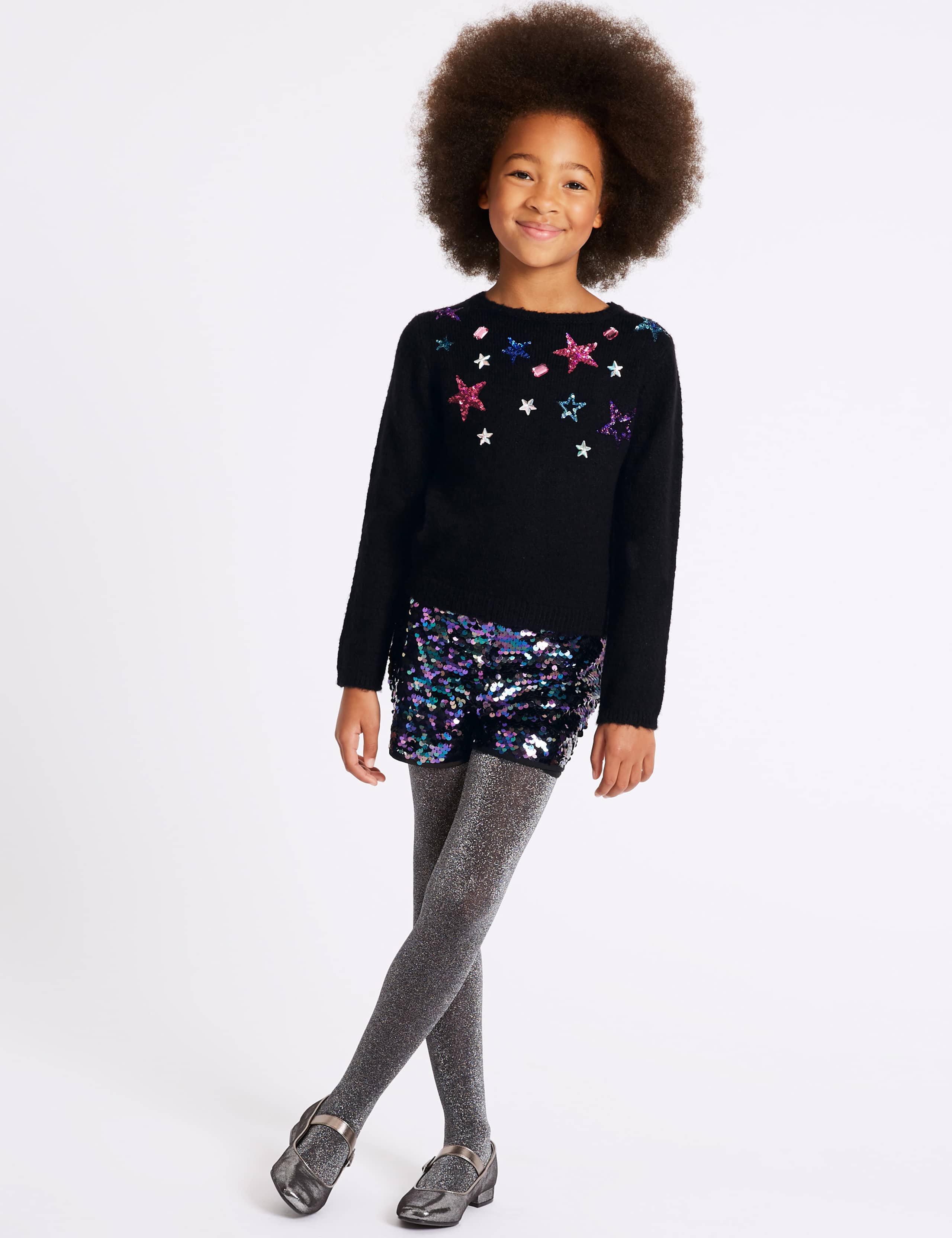 Sequin Shorts (3-14 Years) 5 of 7