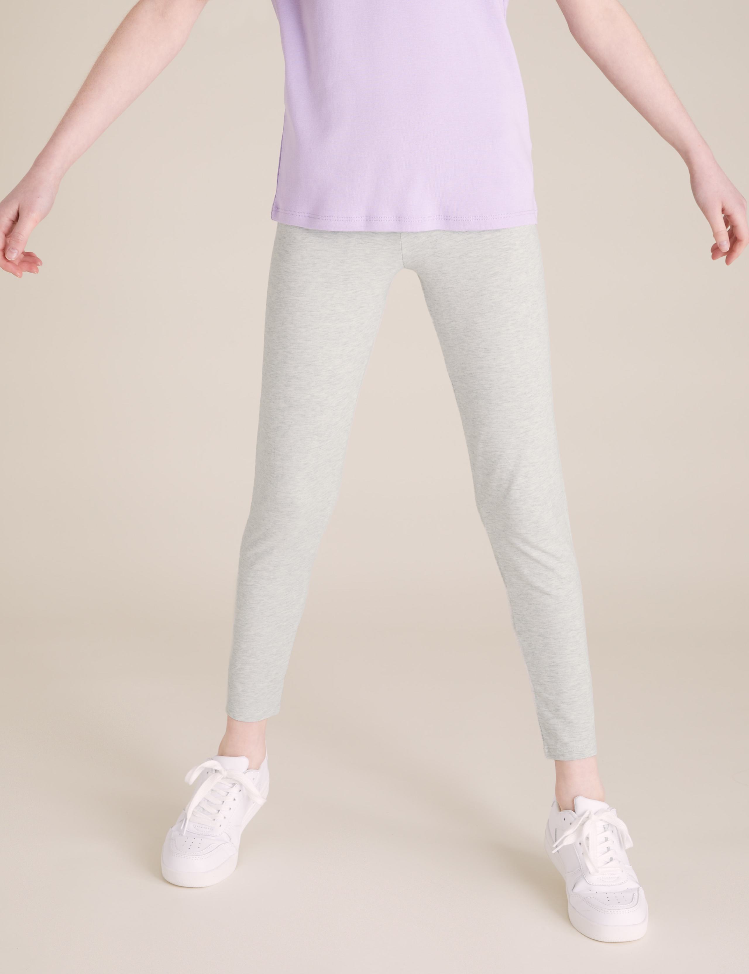 5pk Cotton Patterned Leggings (6-14 Yrs) 6 of 8