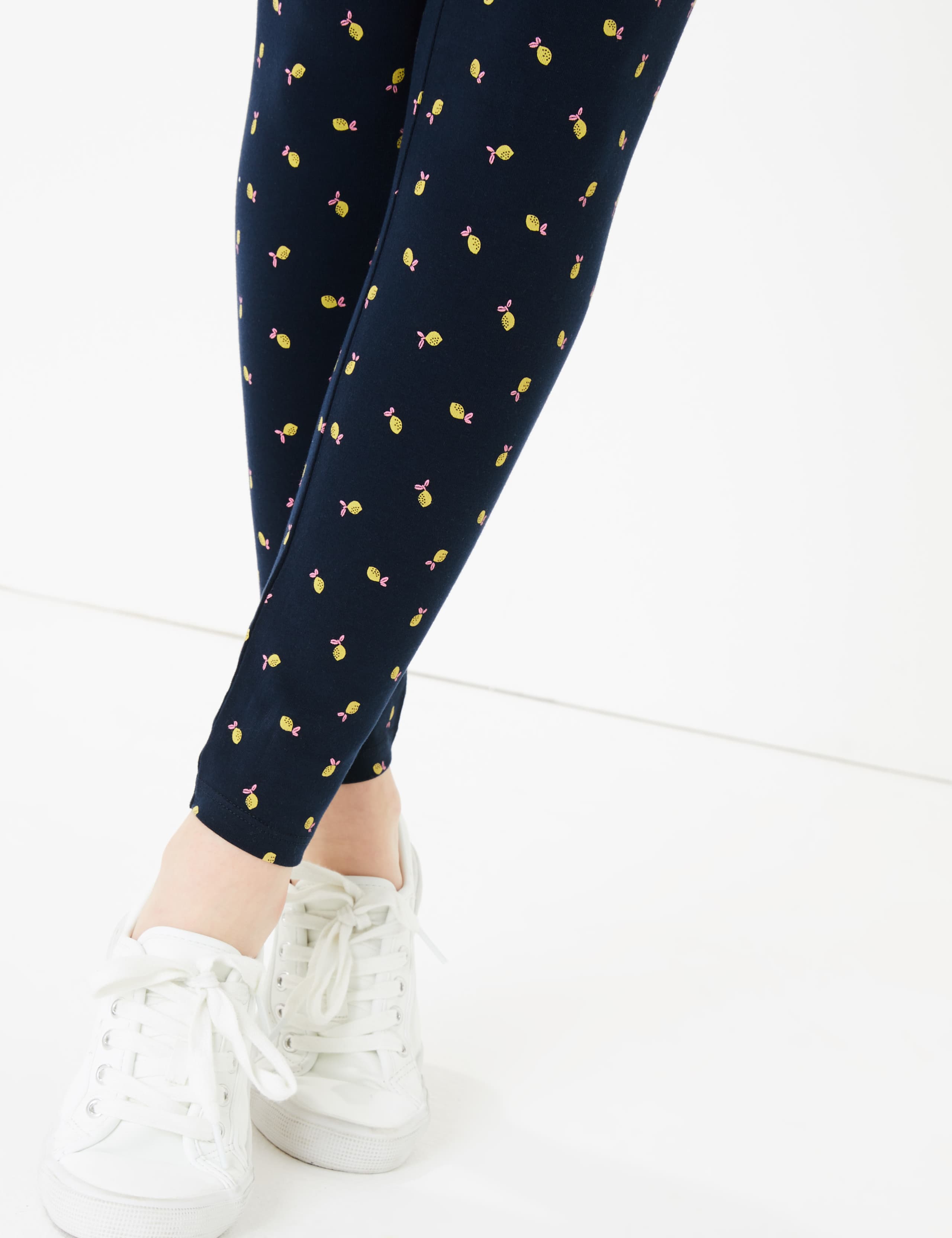 Lemon Print Leggings (6-16 Yrs) 3 of 5