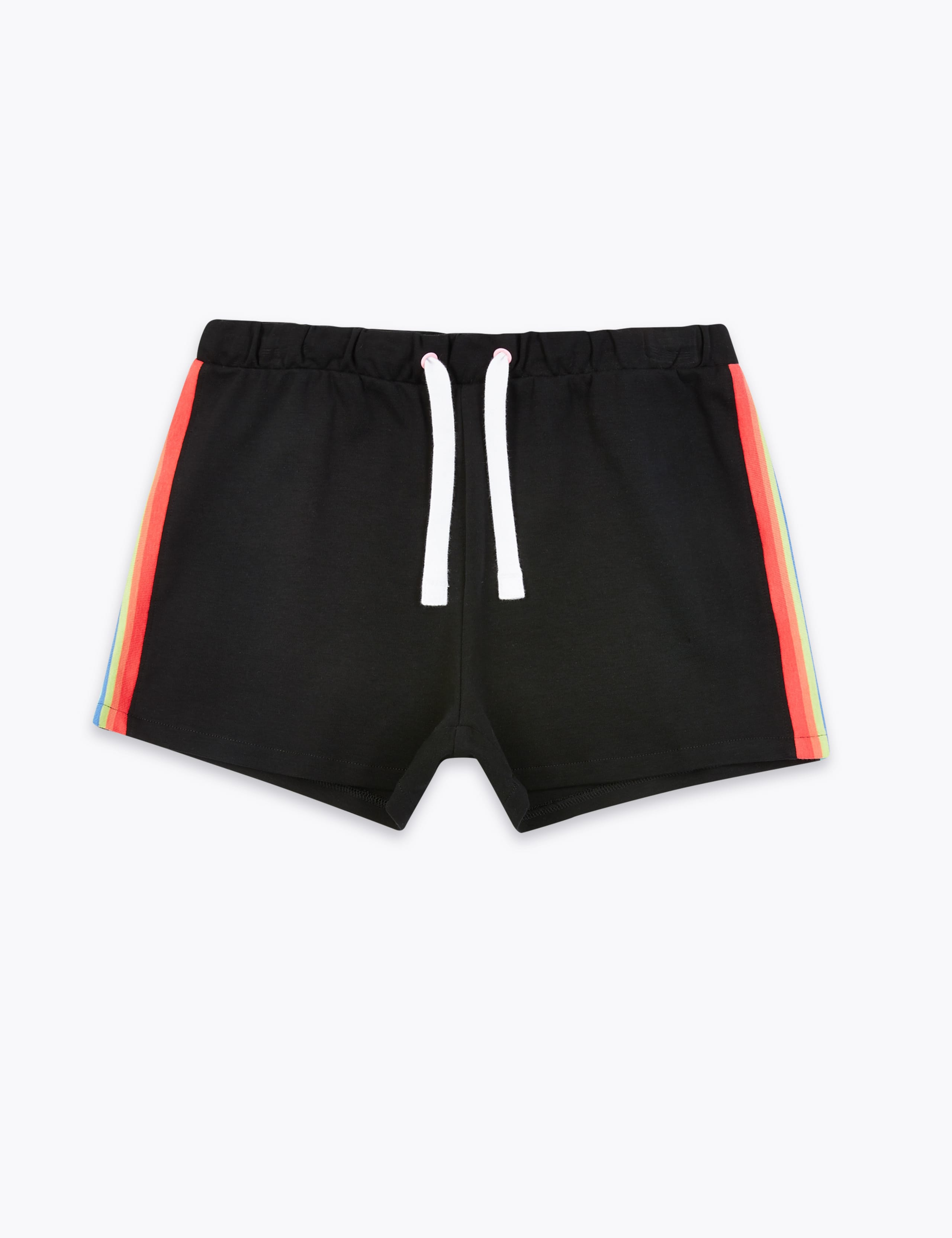 Pure Cotton Rainbow Side Stripe Shorts (6-16 Yrs) 2 of 6