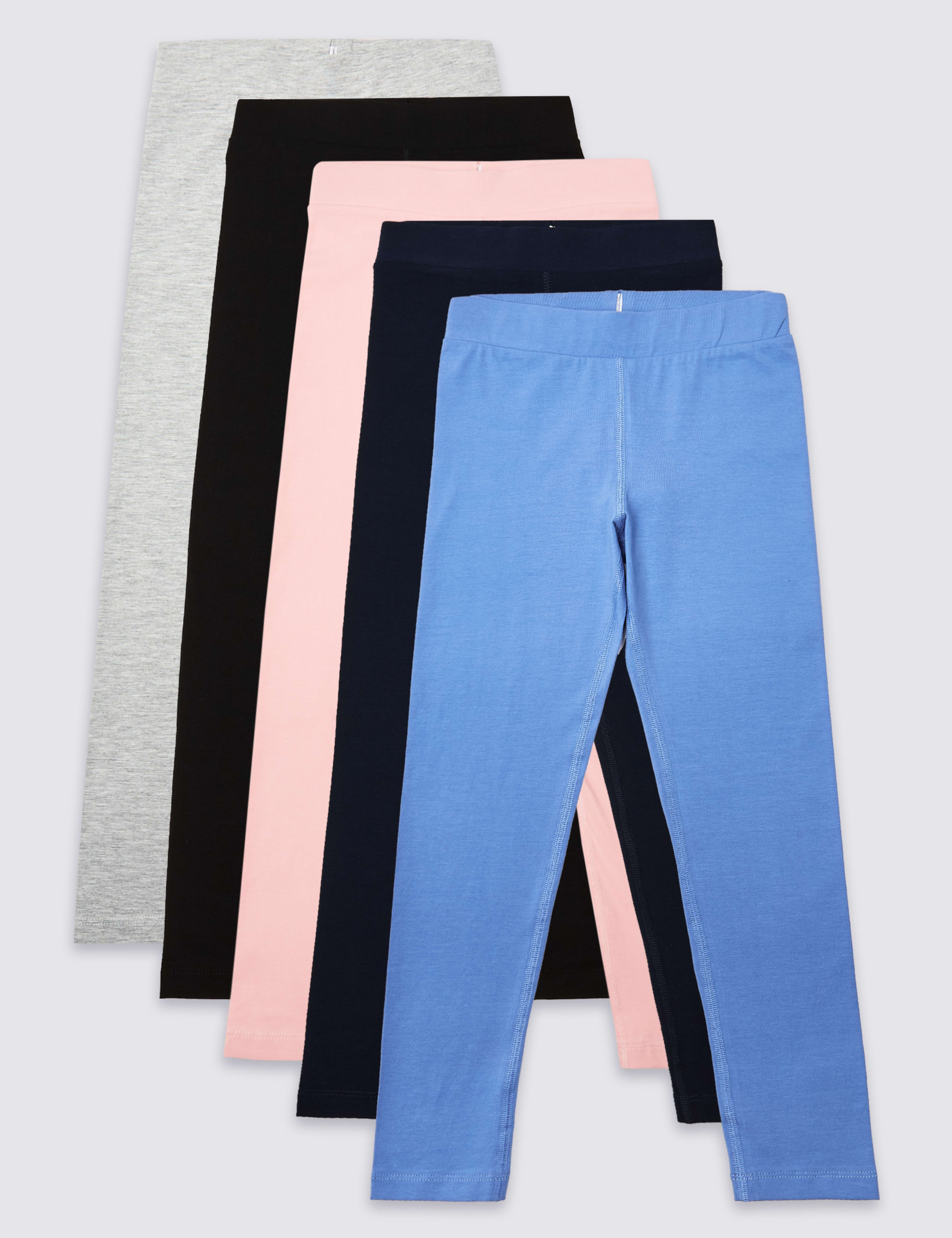 5 Pack Adaptive Leggings (3-16 Yrs) 2 of 9