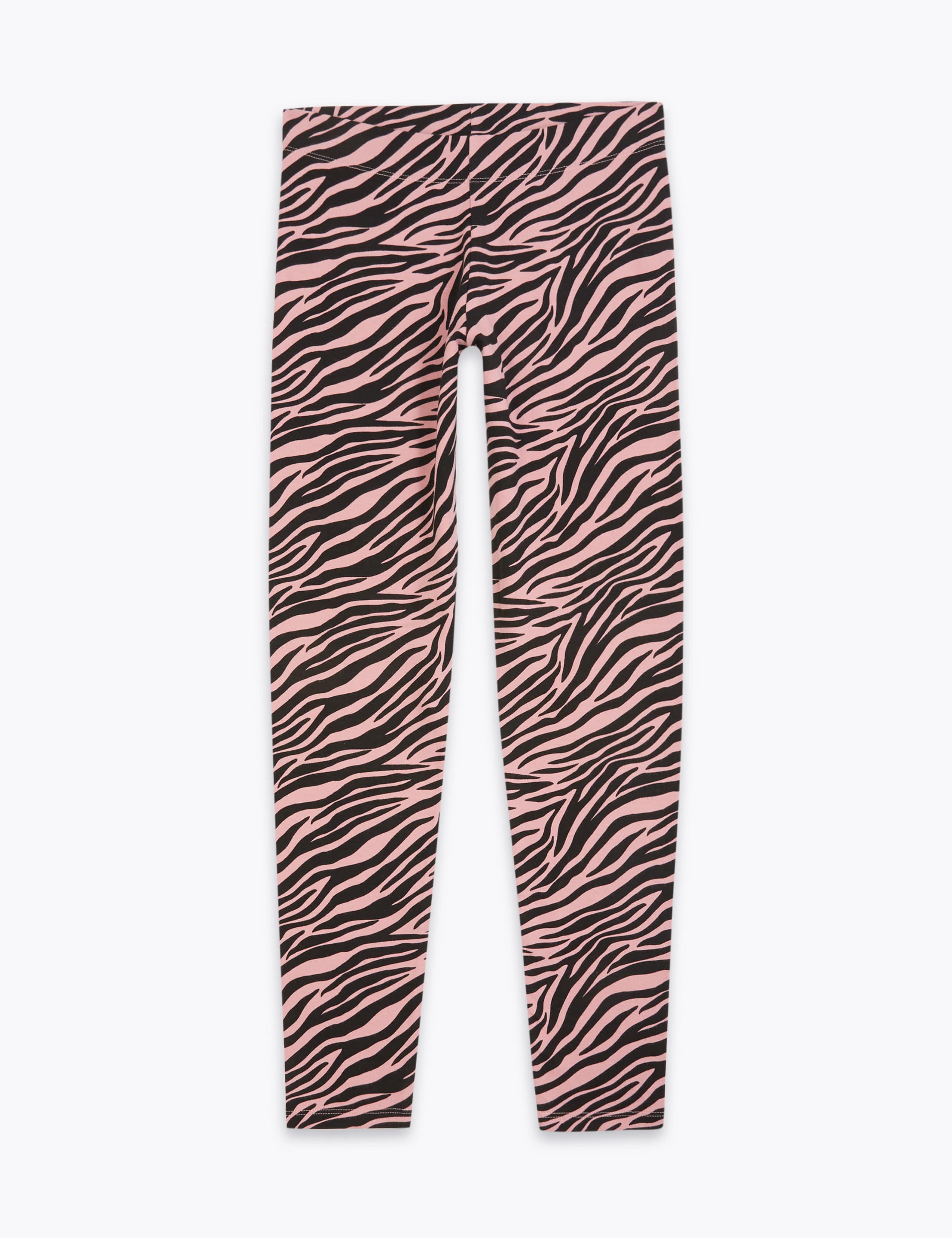 Cotton Zebra Leggings (6-16 Yrs) 2 of 5