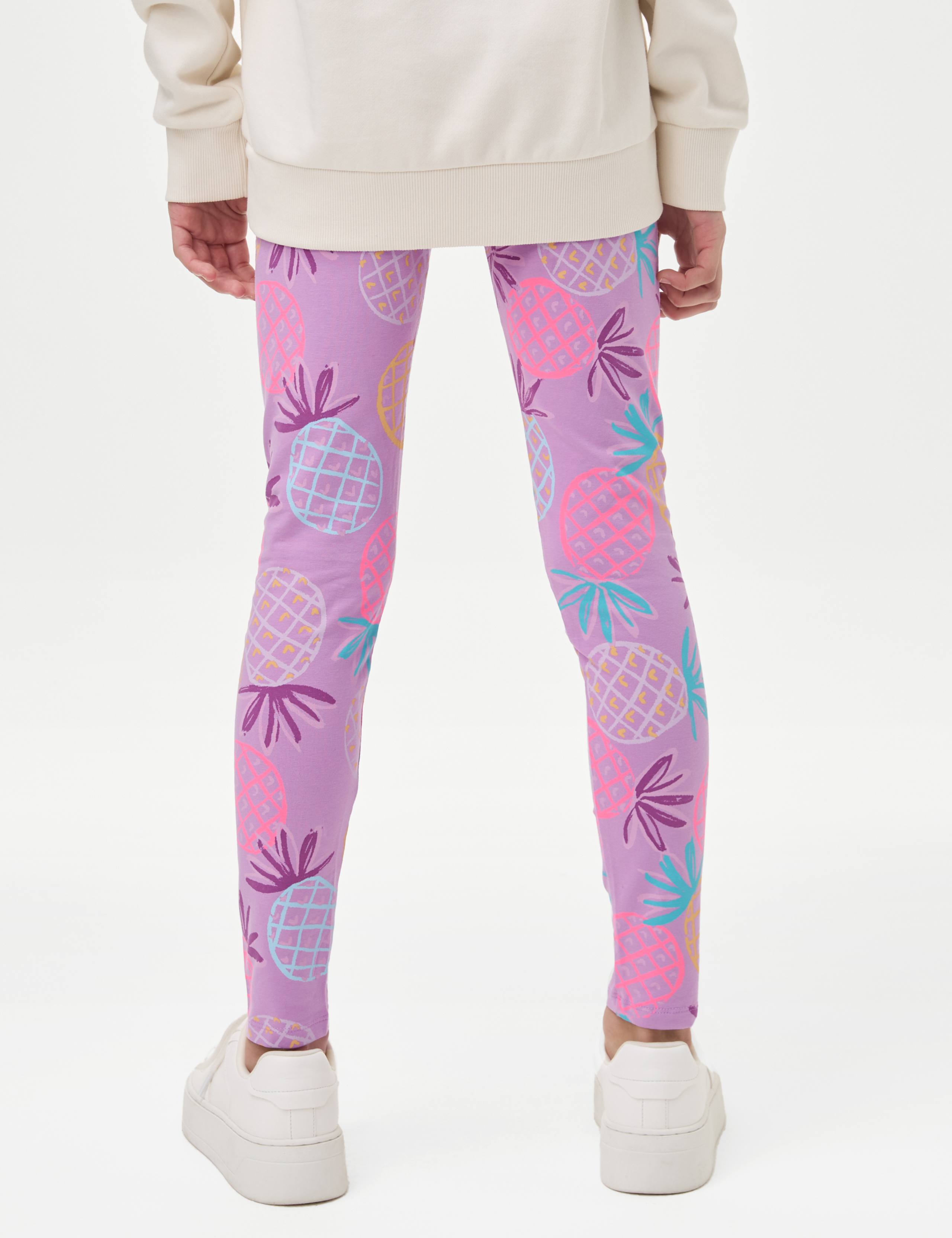 Cotton Rich Printed Leggings (6 – 16 Yrs) 4 of 4