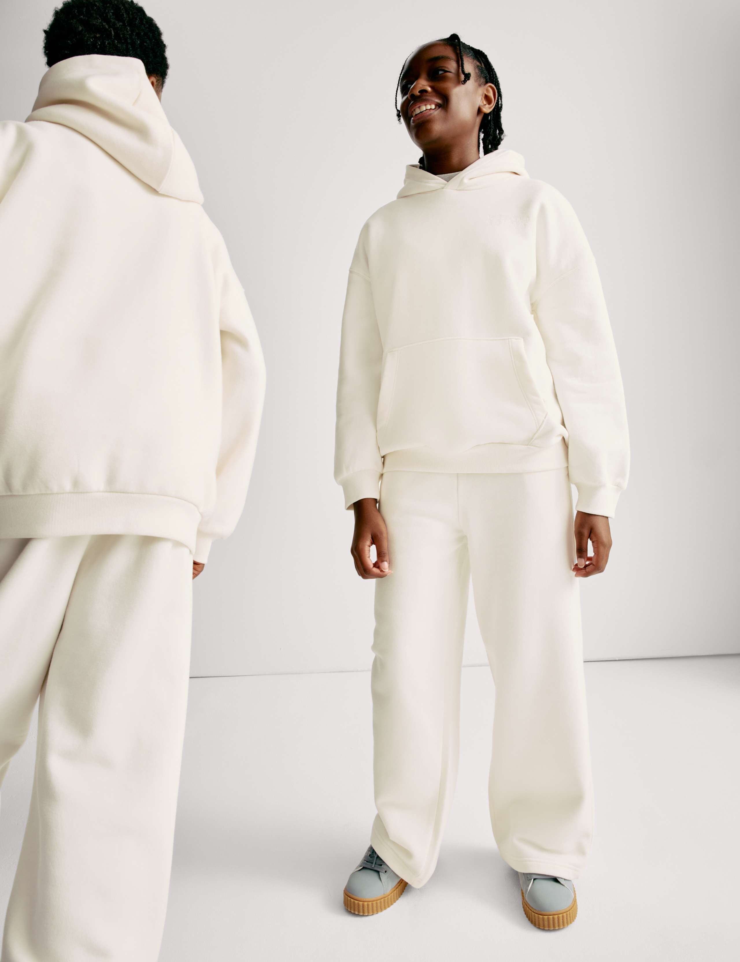 Wide Leg Cotton Rich Joggers (2-16 Yrs) 3 of 5