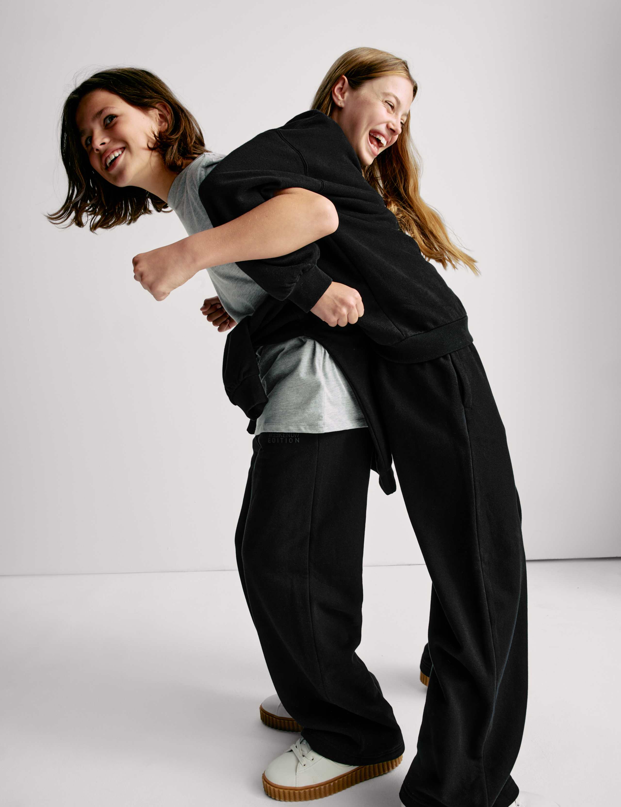 Wide Leg Cotton Rich Joggers (2-16 Yrs) 4 of 6