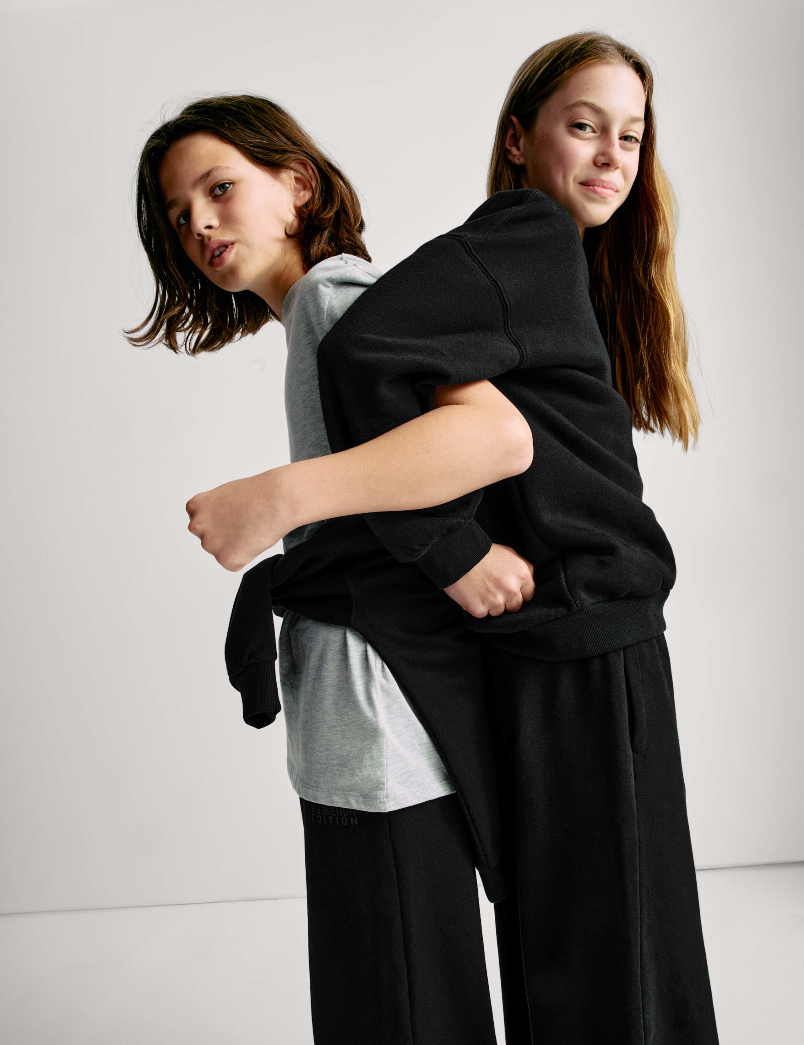 Wide Leg Cotton Rich Joggers (2-16 Yrs) 5 of 6