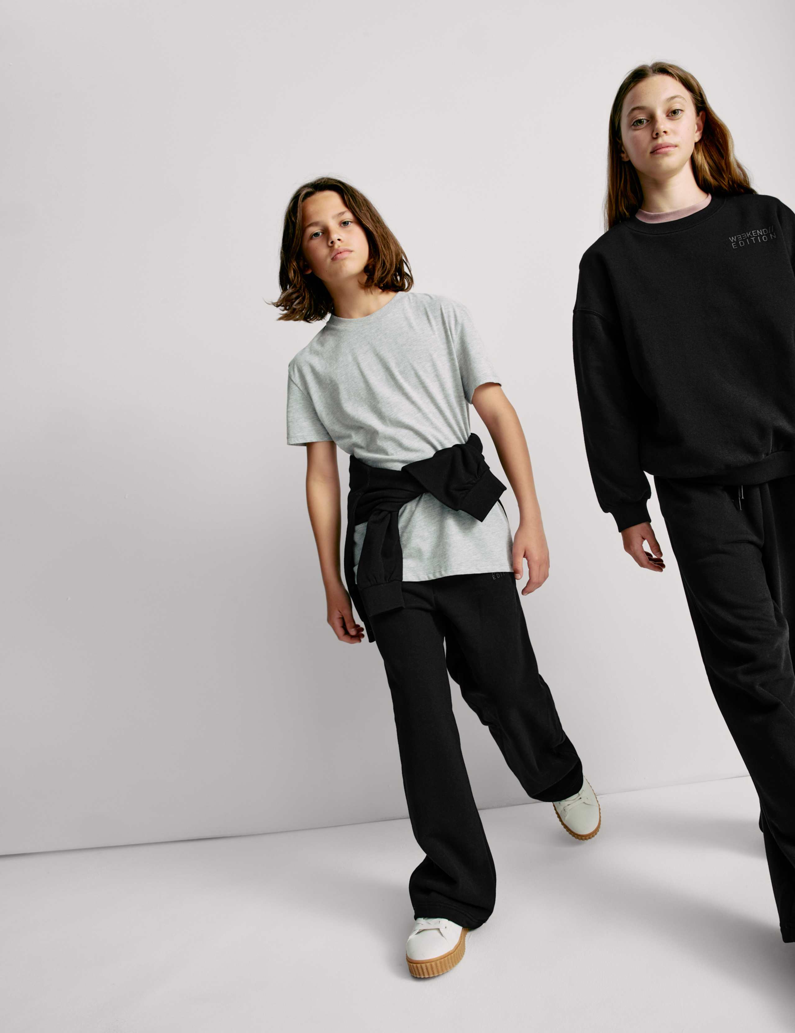 Wide Leg Cotton Rich Joggers (2-16 Yrs) 6 of 6