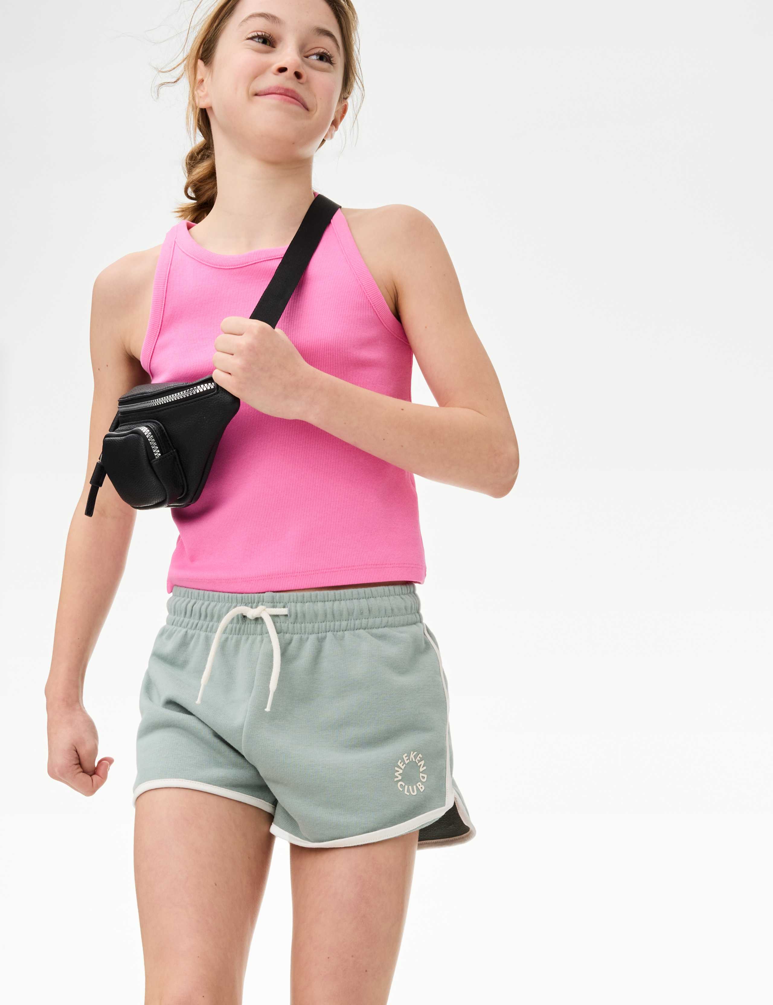 Cotton Rich Sports Shorts (2-16 Yrs) 3 of 5