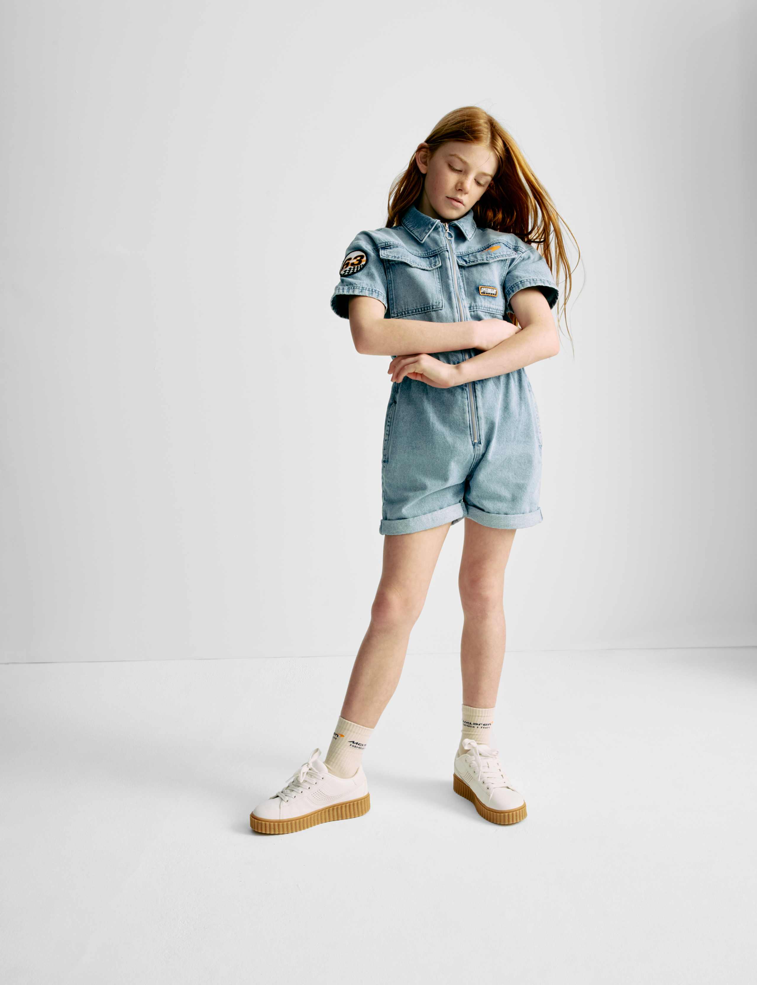 Denim McLaren F1 Team Playsuit (2-16 Yrs) 4 of 8