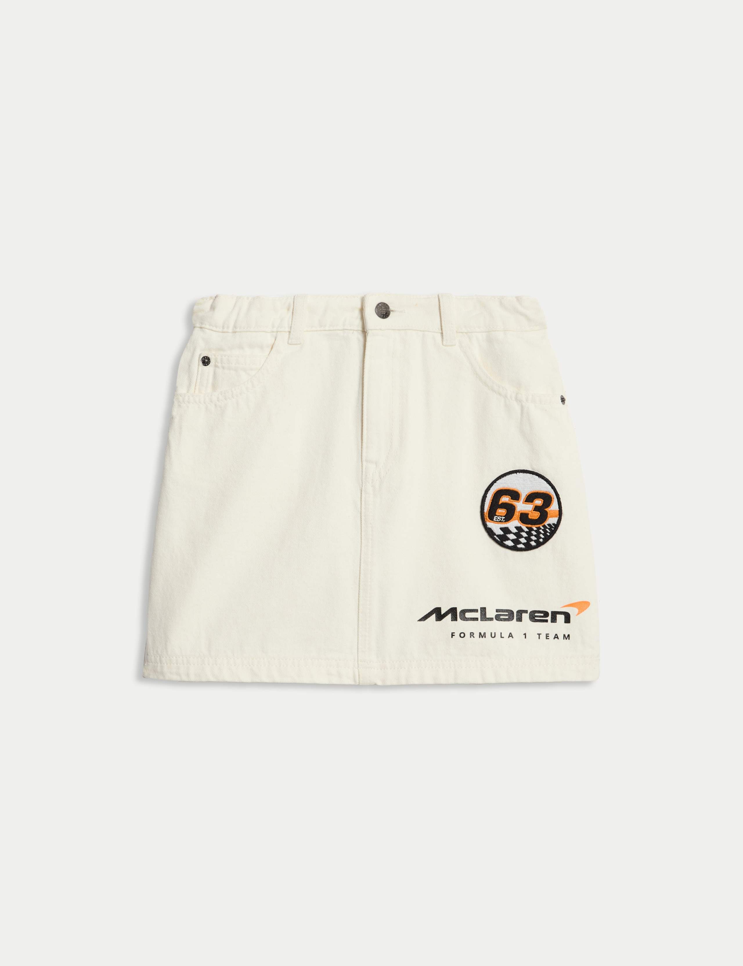 McLaren F1 Team Denim Skirt (2-16 Yrs) 2 of 7