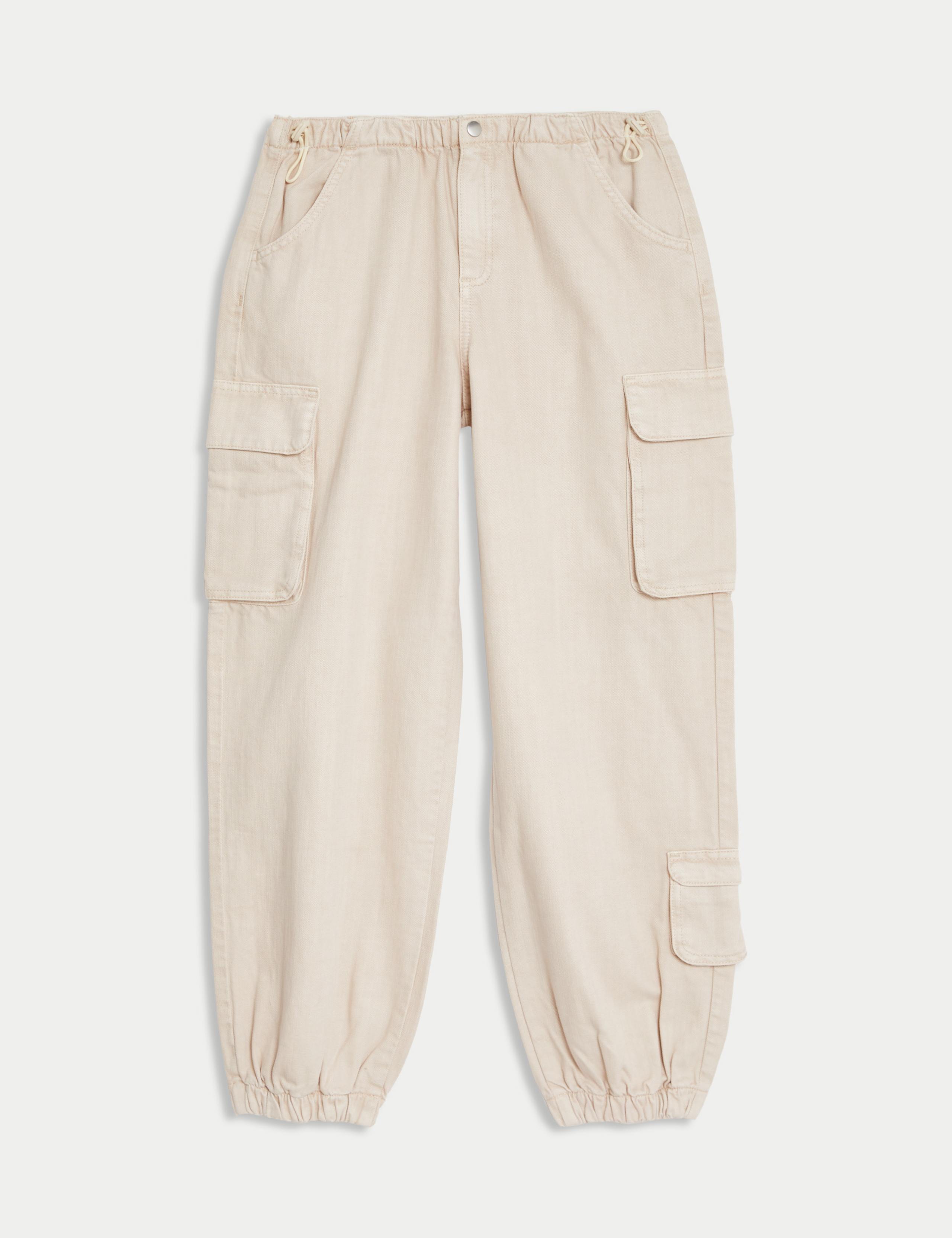 Denim Parachute Trousers (6-16 Yrs) 2 of 5