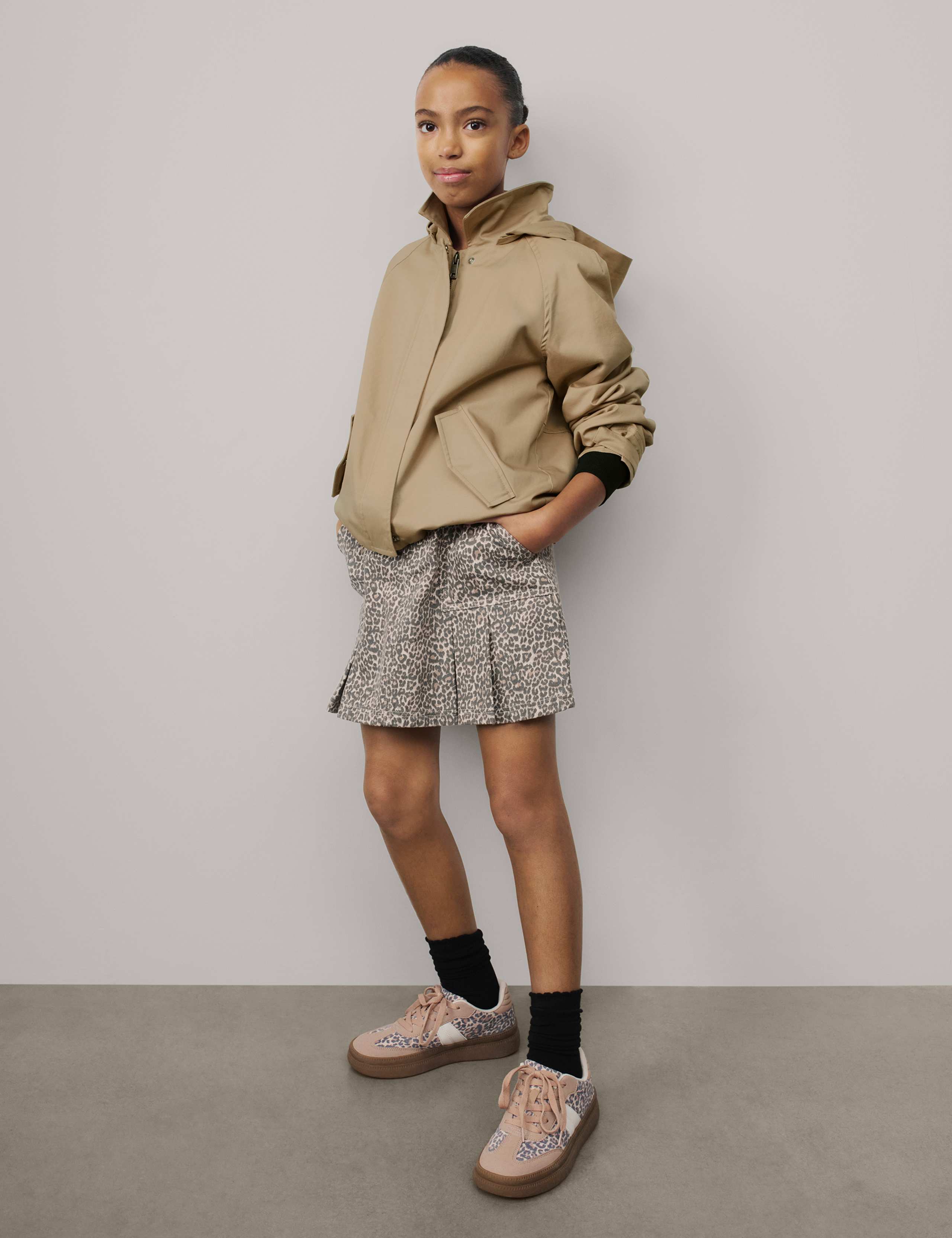 Leopard Print Denim Skirt (2-16 Yrs) 6 of 6