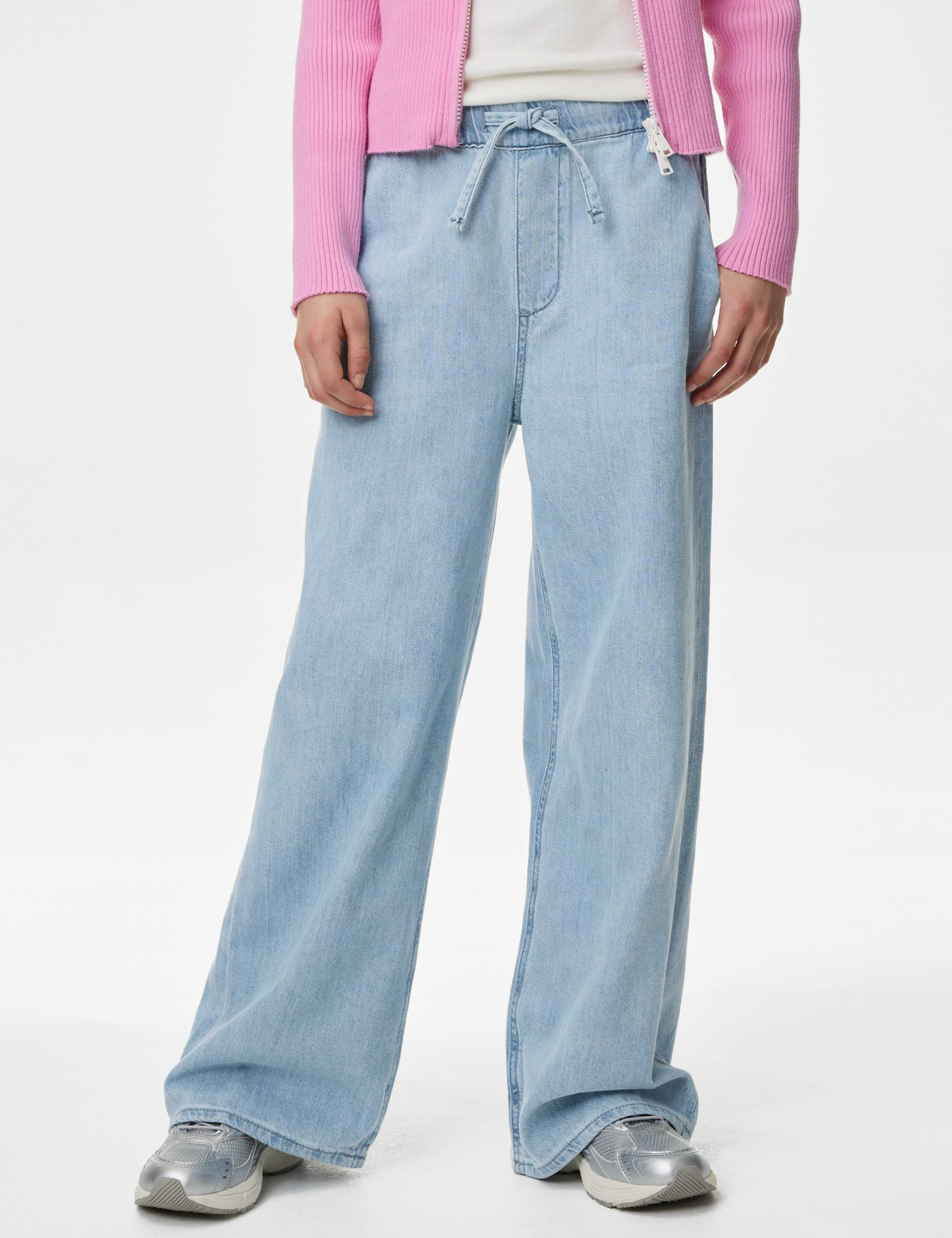 Wide Leg Denim Jeans (6-16 Yrs) 4 of 5