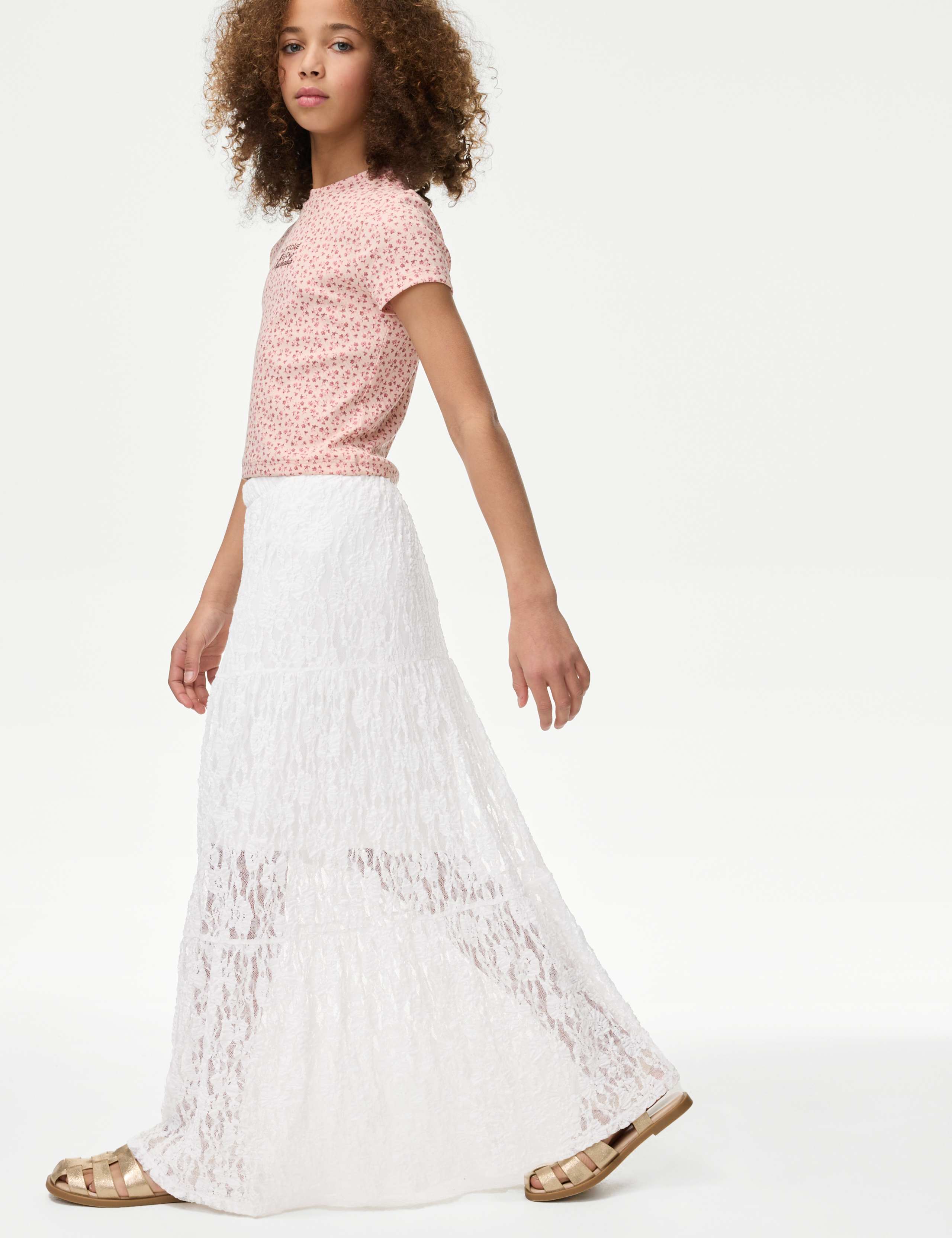 Lace Maxi Skirt (6-16 Yrs) 4 of 6