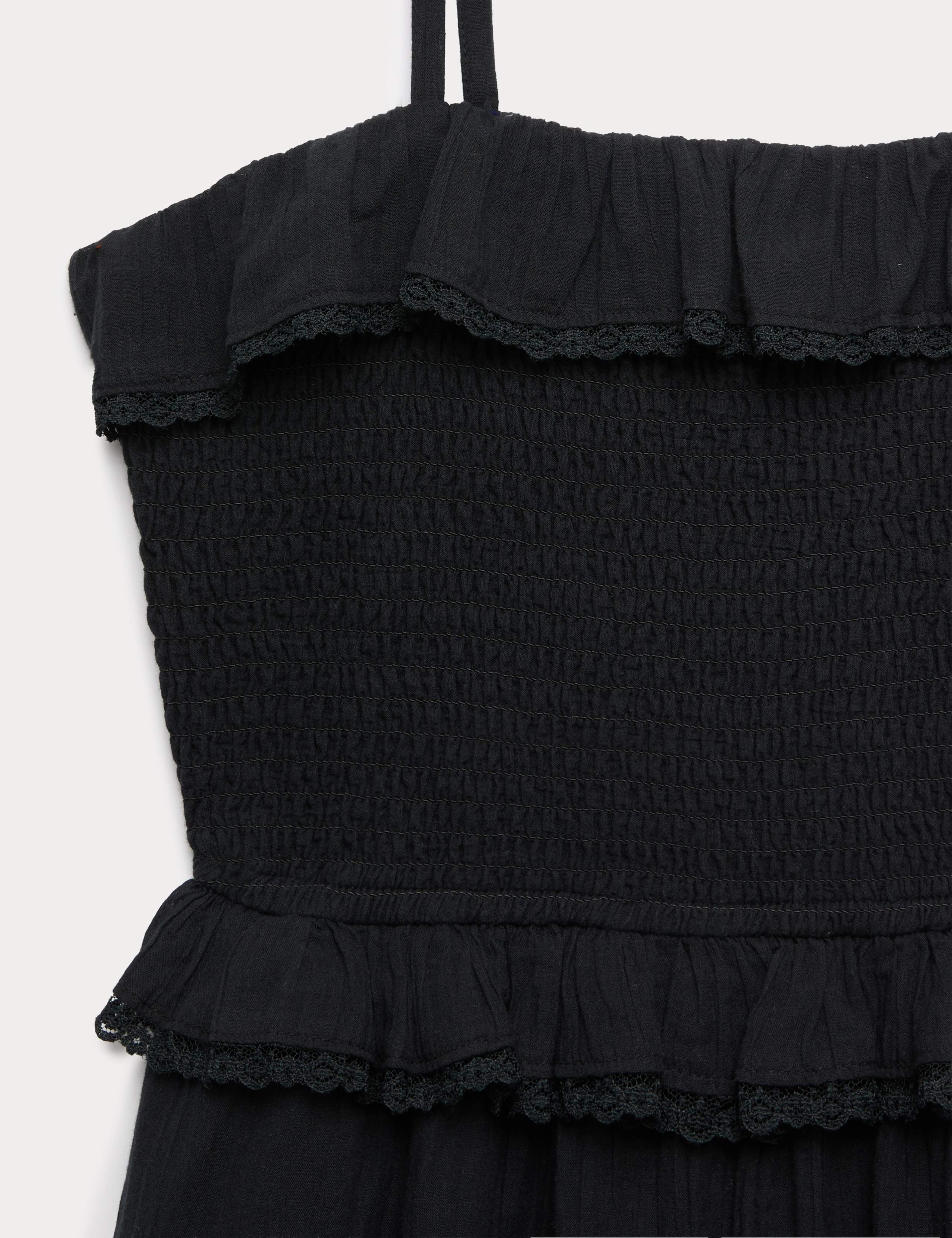 Pure Cotton Frilled Shirred Playsuit (6-16 Yrs) 2 of 2