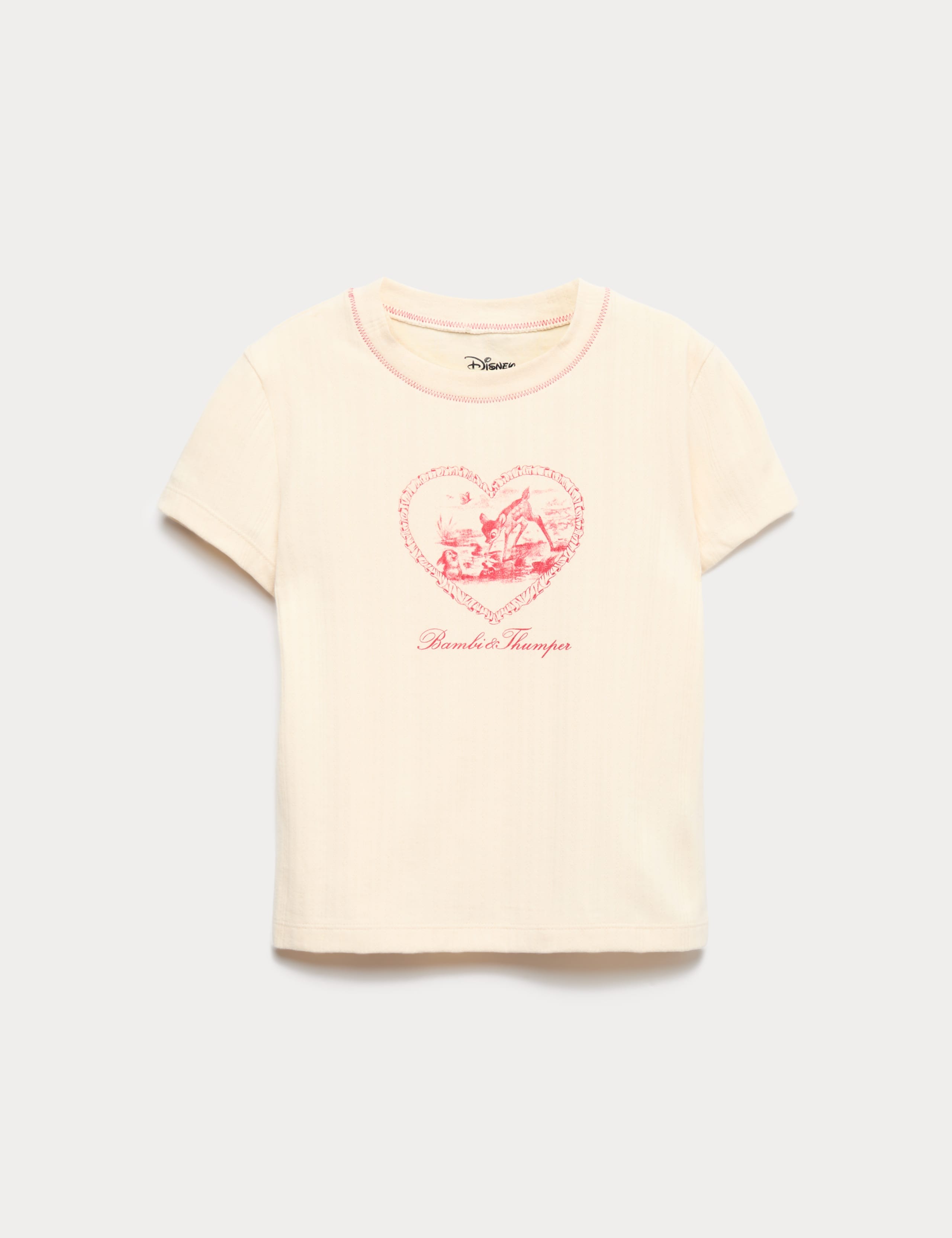 Pure Cotton Disney Bambi™ Baby T-Shirt (6-16 Yrs) 1 of 2