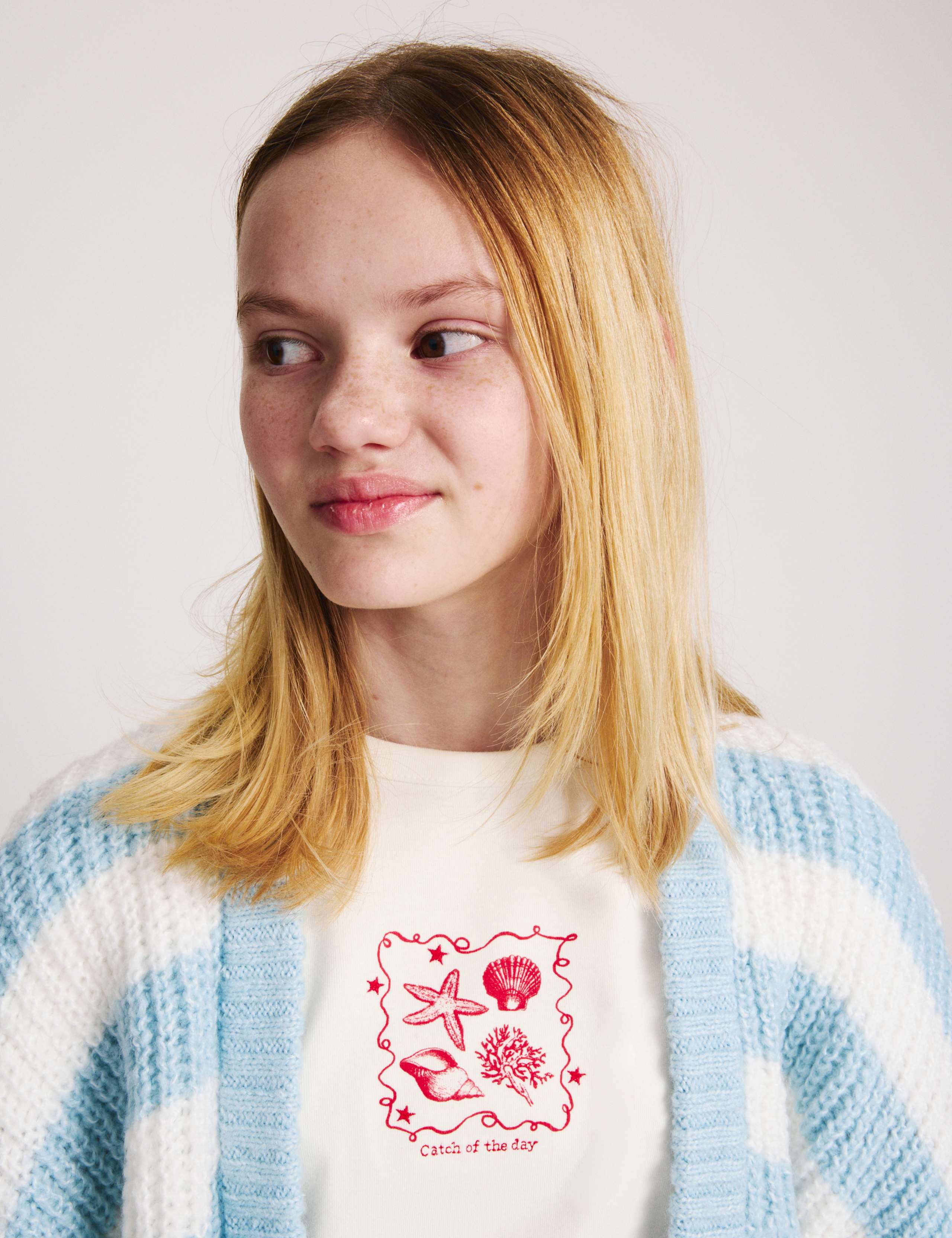 Cotton Rich Seaside Graphic T-Shirt (6-16 Yrs) 3 of 6