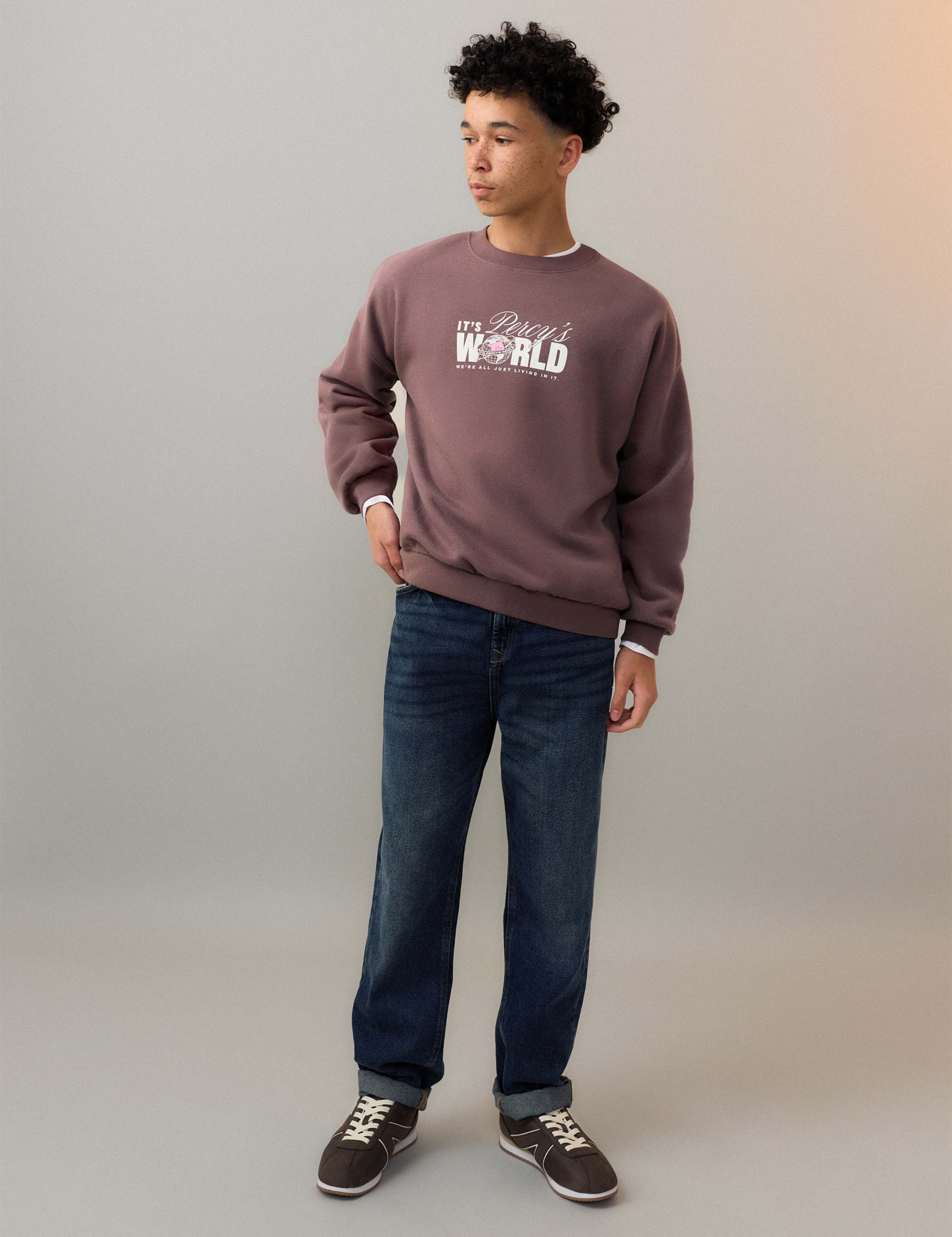 Cotton Rich Percy Pig™ Graphic Sweatshirt (6-16 Yrs) 4 of 6