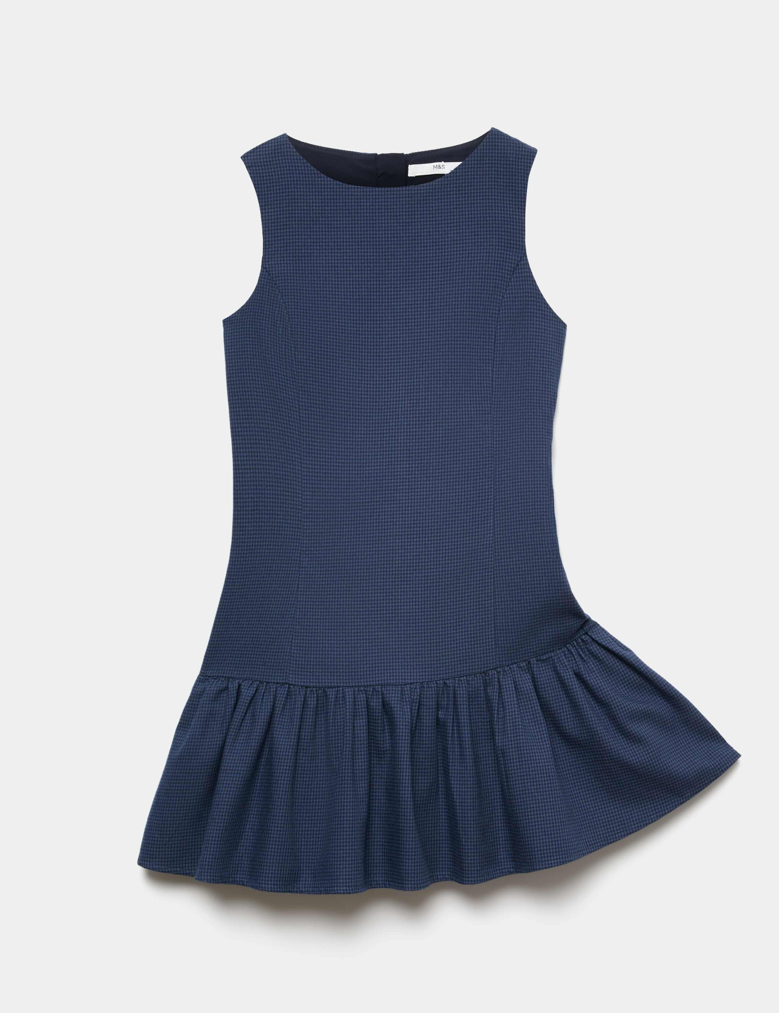 Cotton Blend Drop Waist Gingham Dress (6-16 Yrs) 2 of 6