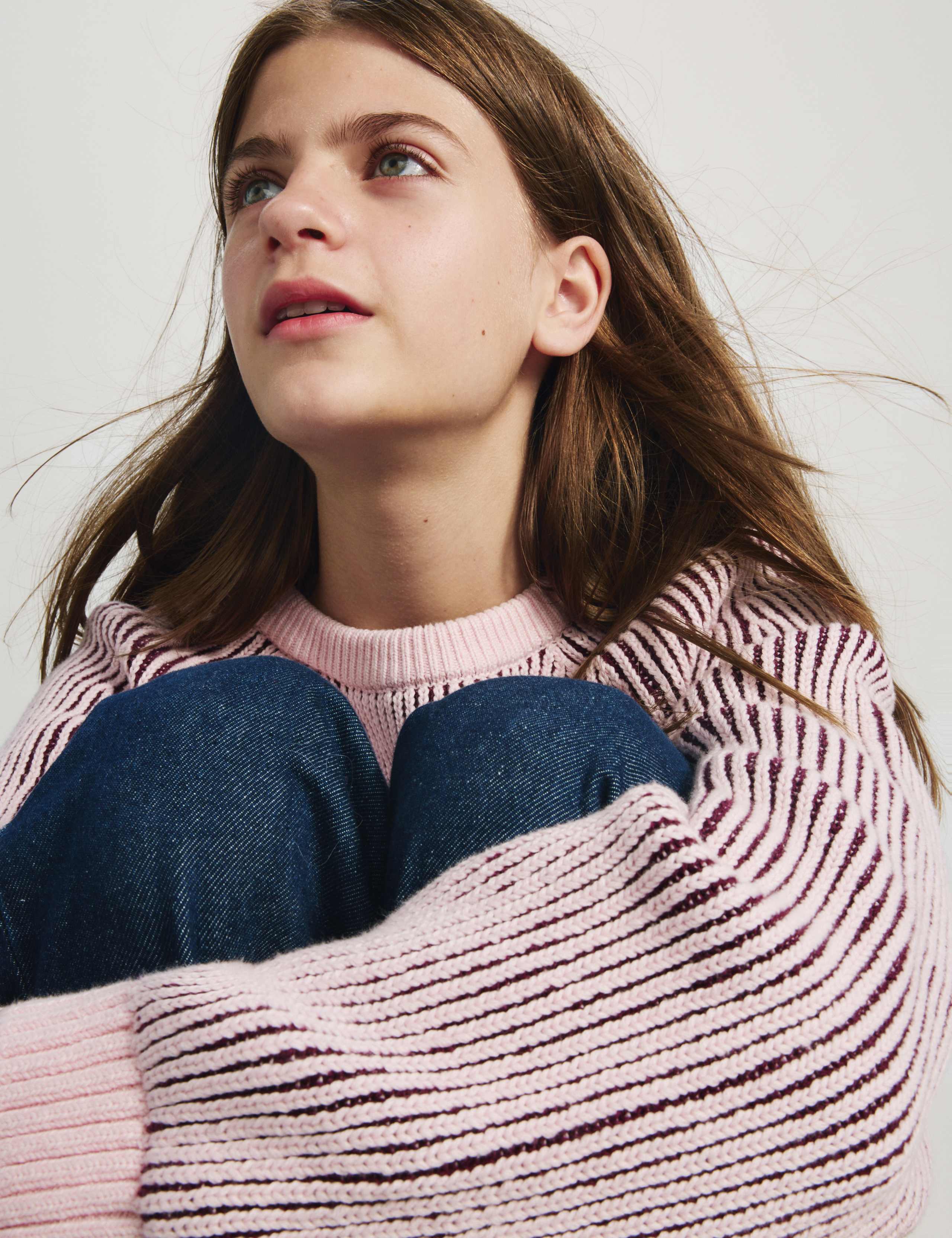 Cotton Rich Fisherman Ribbed Jumper (6-16 Yrs) 5 of 8