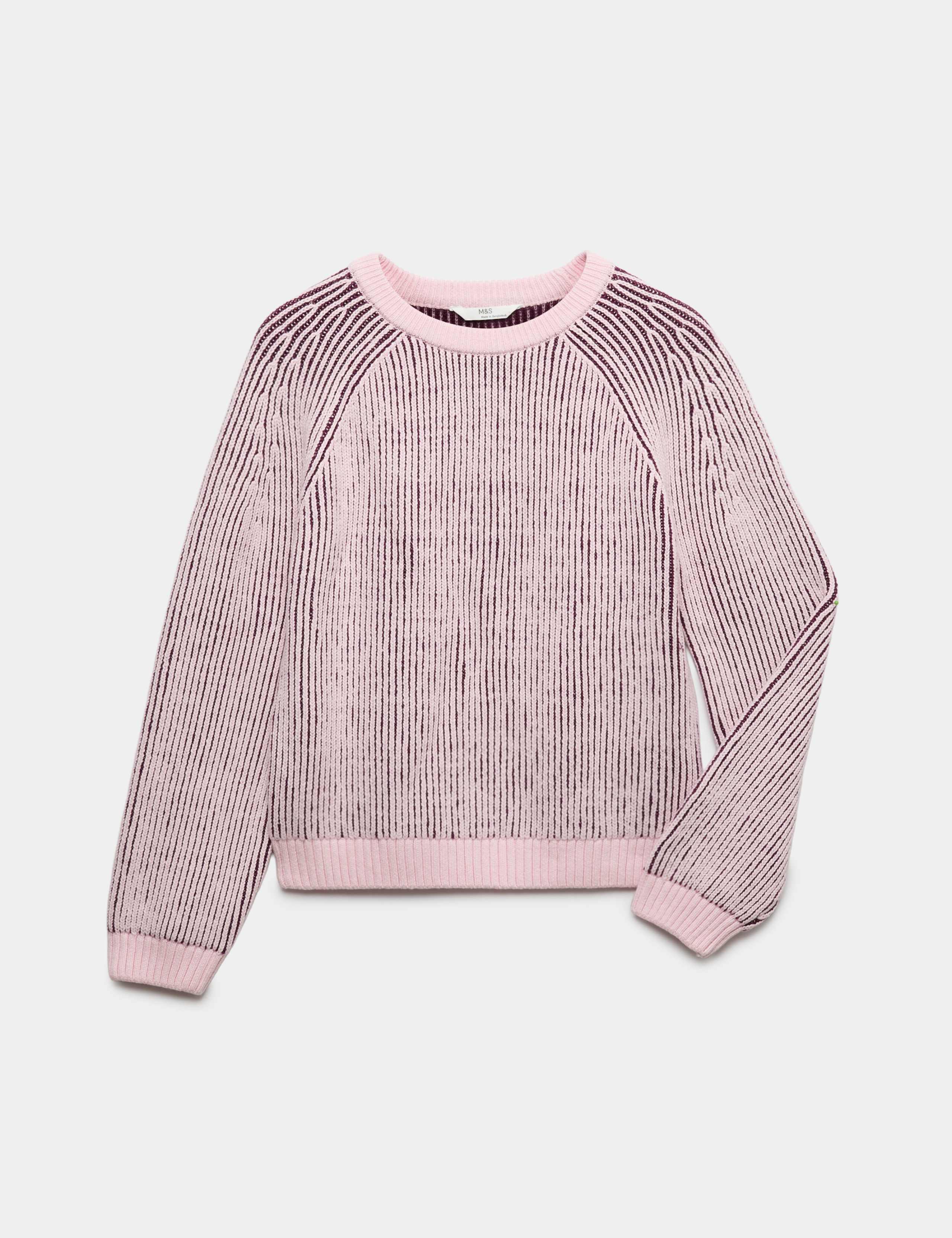 Cotton Rich Fisherman Ribbed Jumper (6-16 Yrs) 2 of 8