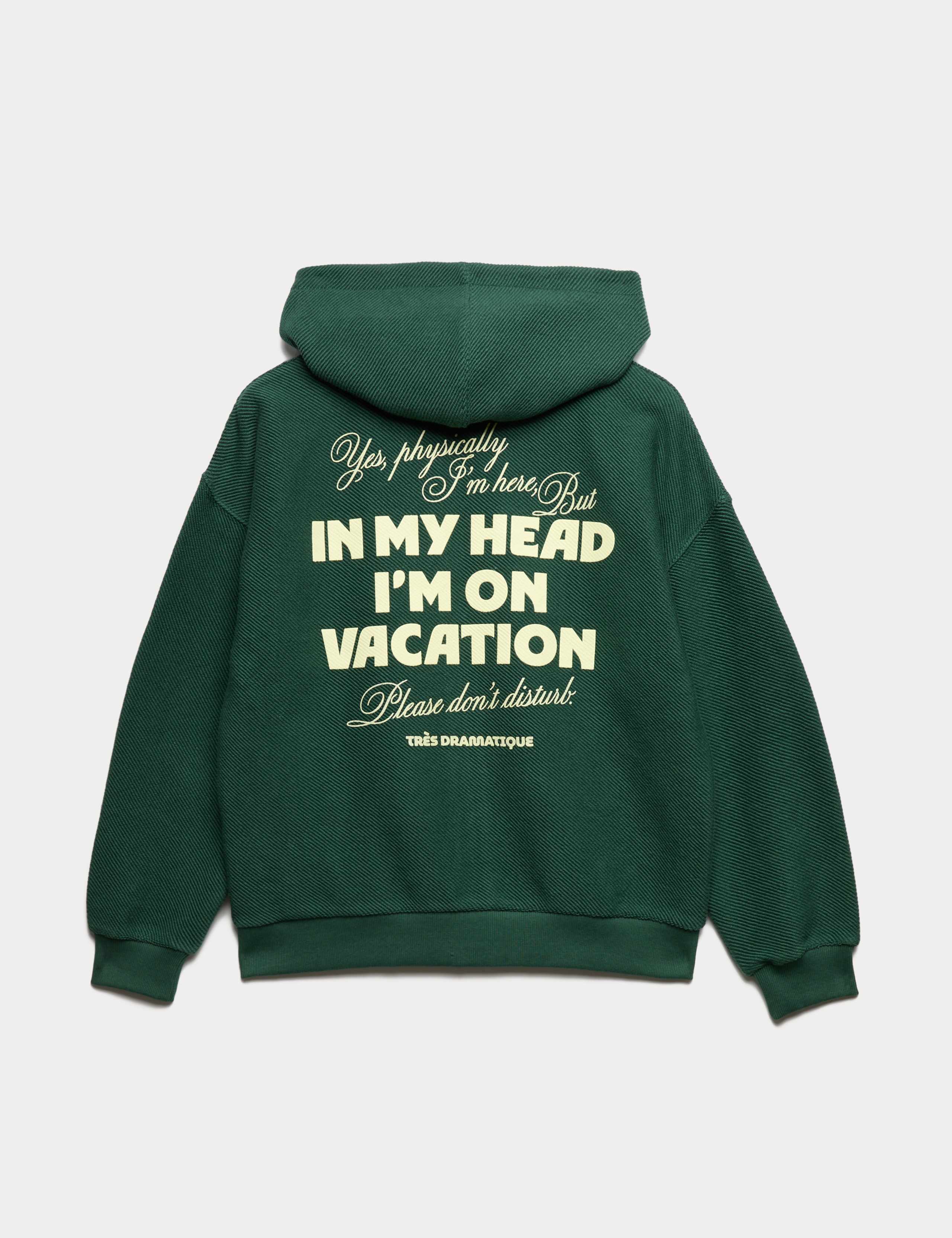 Cotton Rich Très Dramatique Slogan Hoodie (6-16 Yrs) 2 of 2