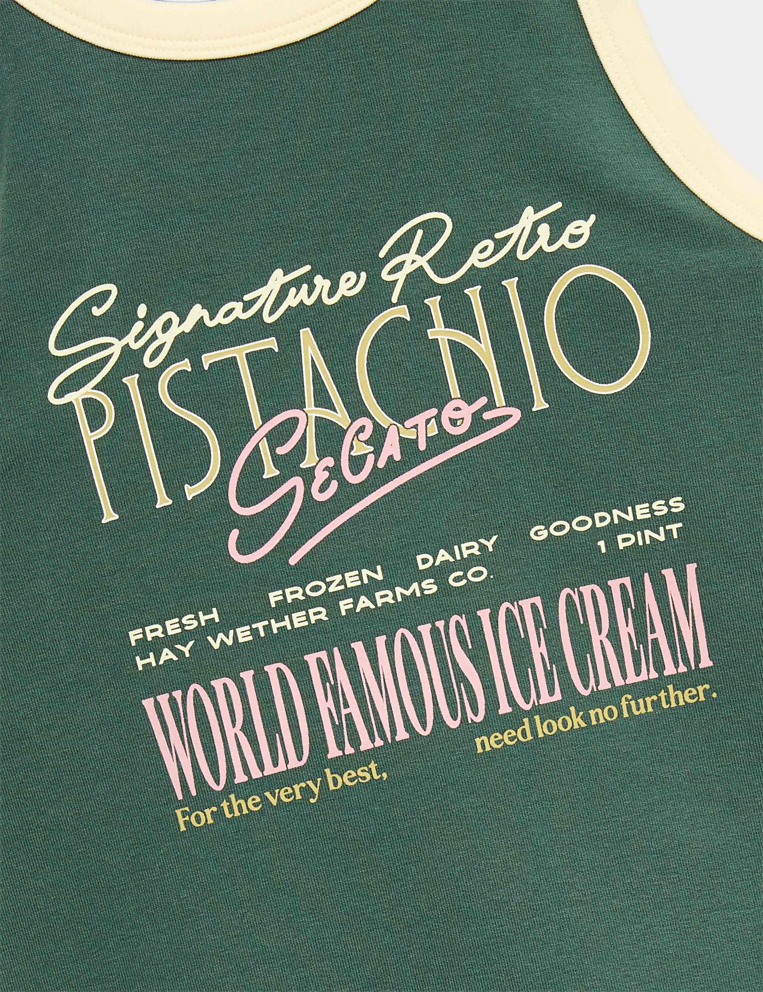 Cotton Rich Graphic Vest 2 of 2