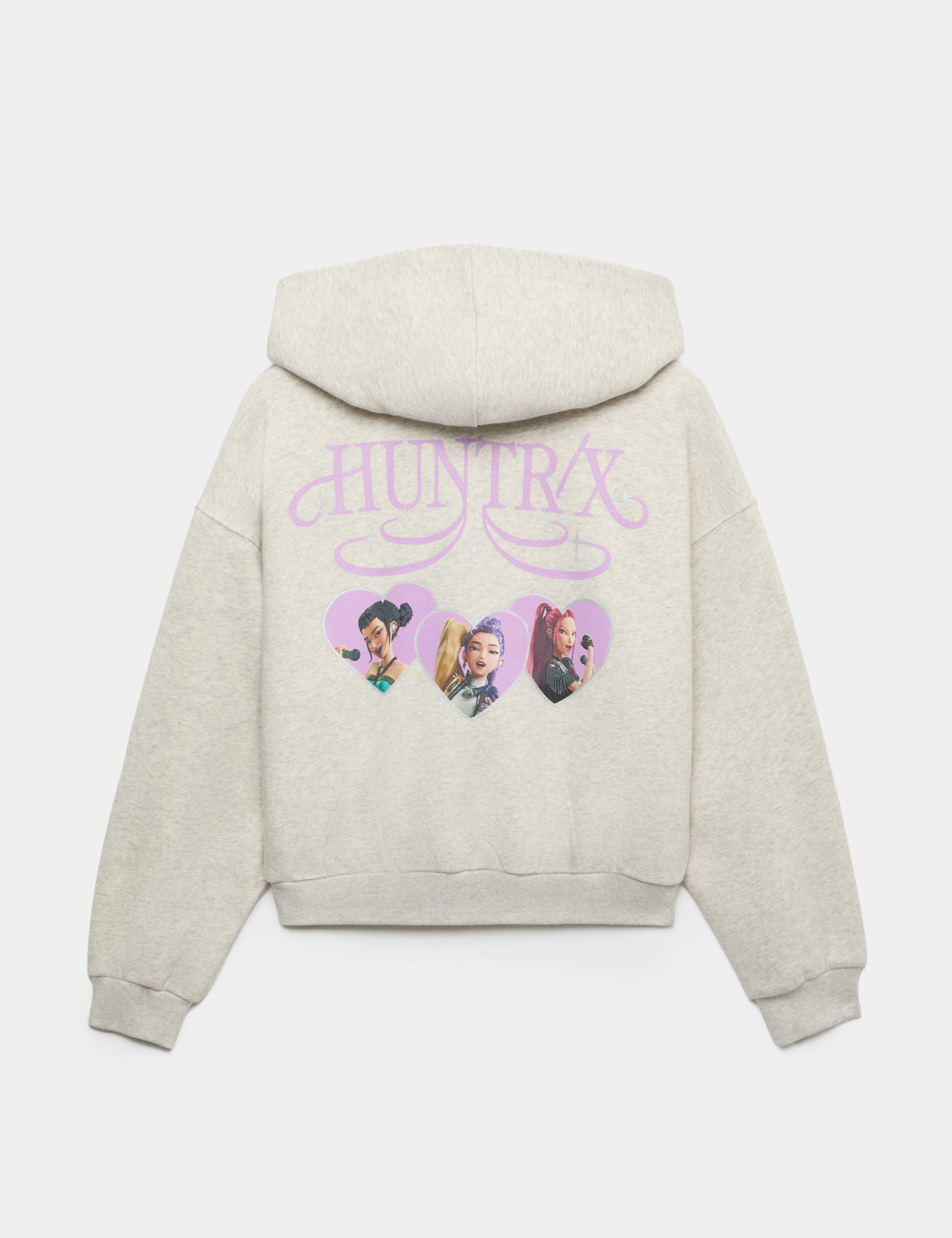 K-Pop Demon Hunters Cotton Rich Zip Hoodie (6-16 Yrs) 2 of 2